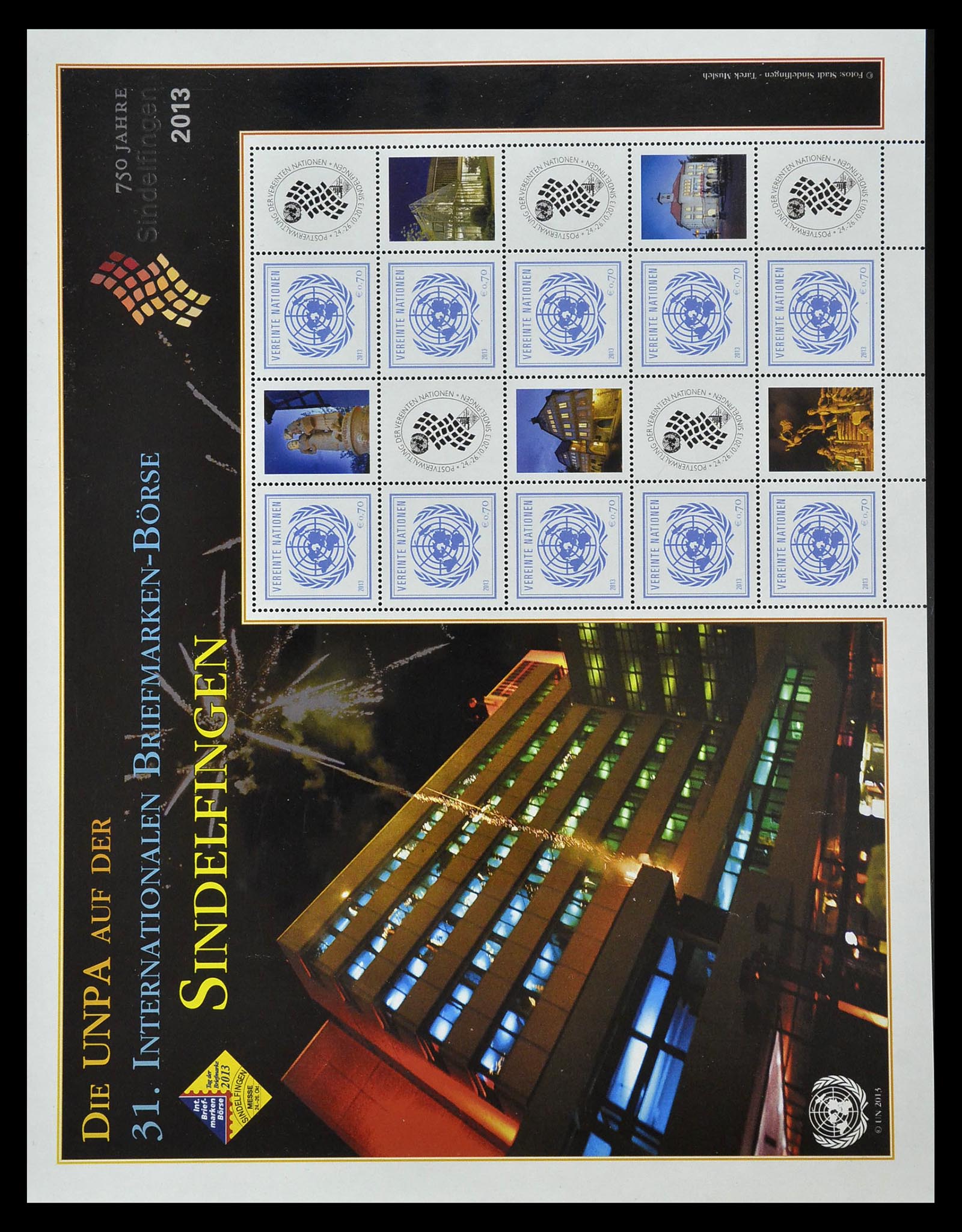 35045 0922 - Postzegelverzameling 35045 Verenigde Naties 1951-2013.