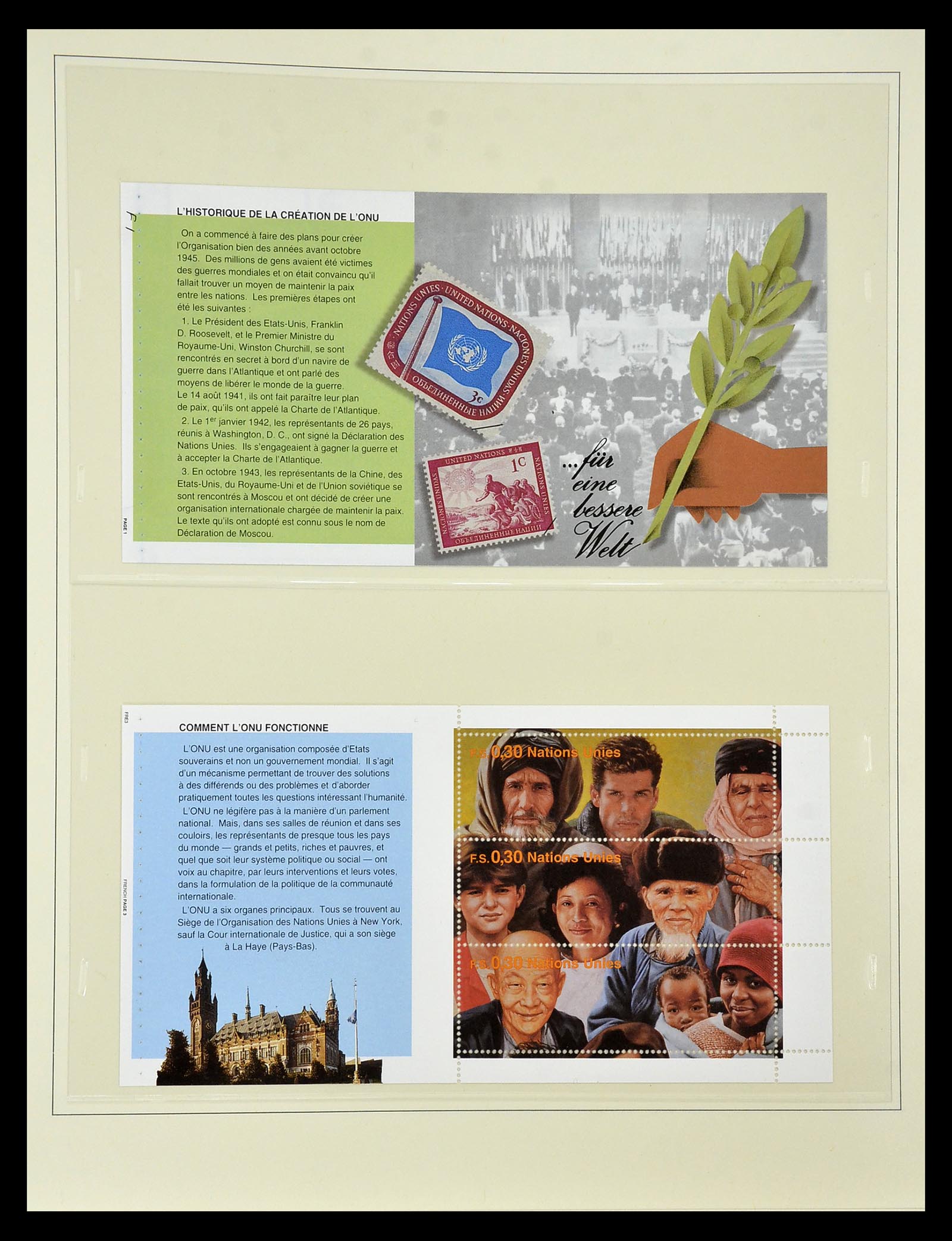 35045 0927 - Postzegelverzameling 35045 Verenigde Naties 1951-2013.