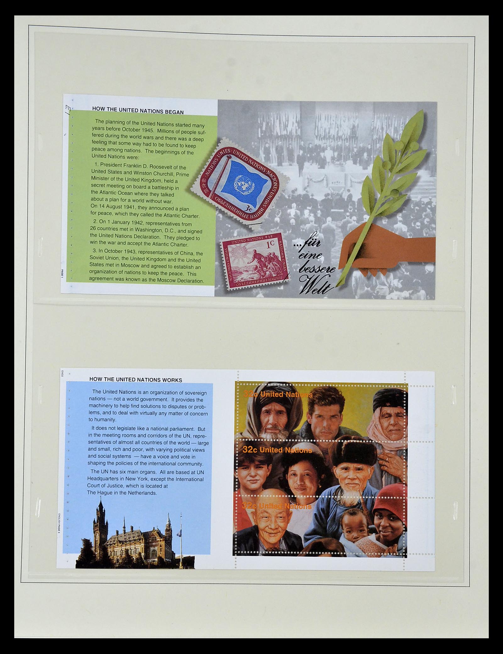 35045 1060 - Postzegelverzameling 35045 Verenigde Naties 1951-2013.