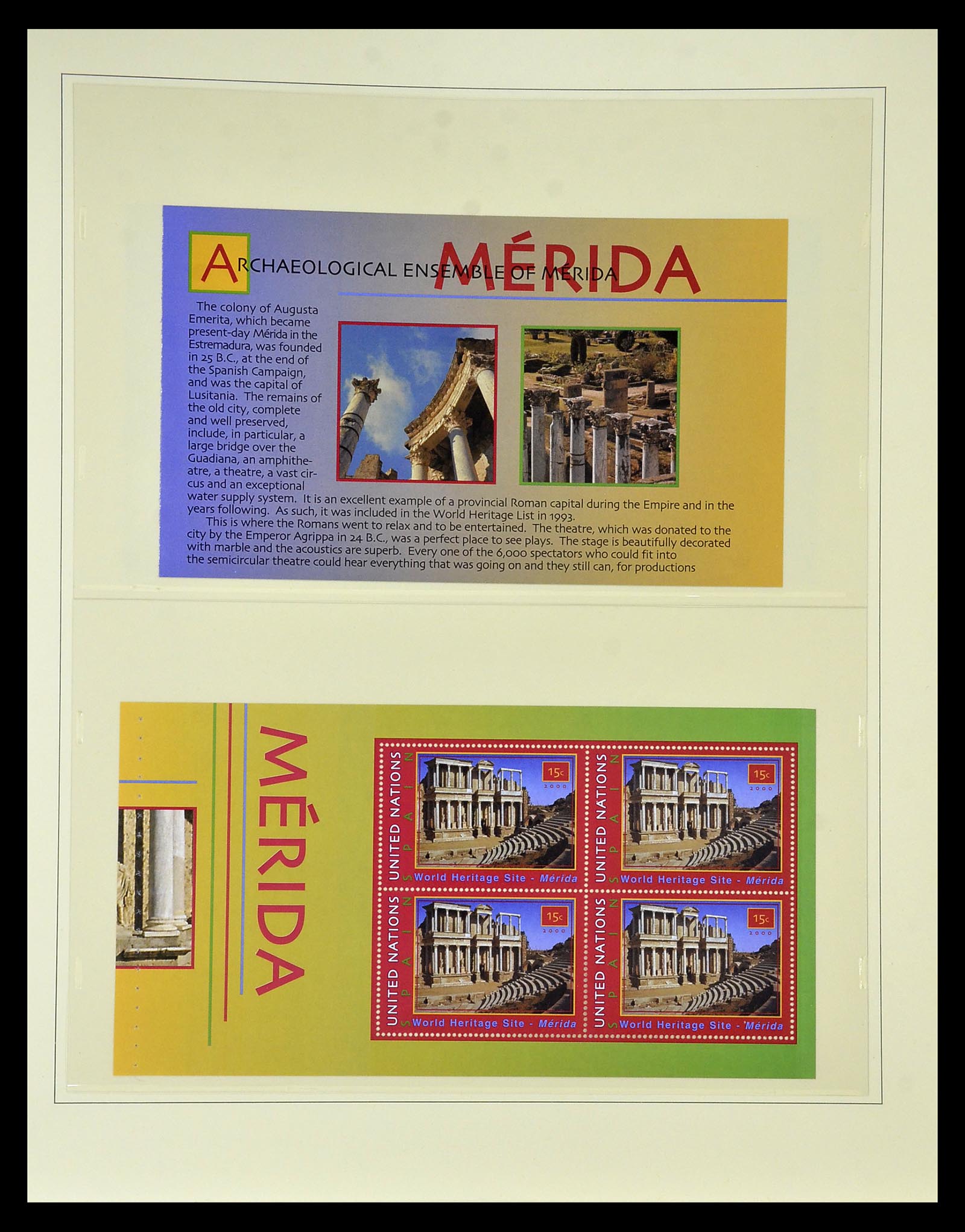 35045 1093 - Postzegelverzameling 35045 Verenigde Naties 1951-2013.