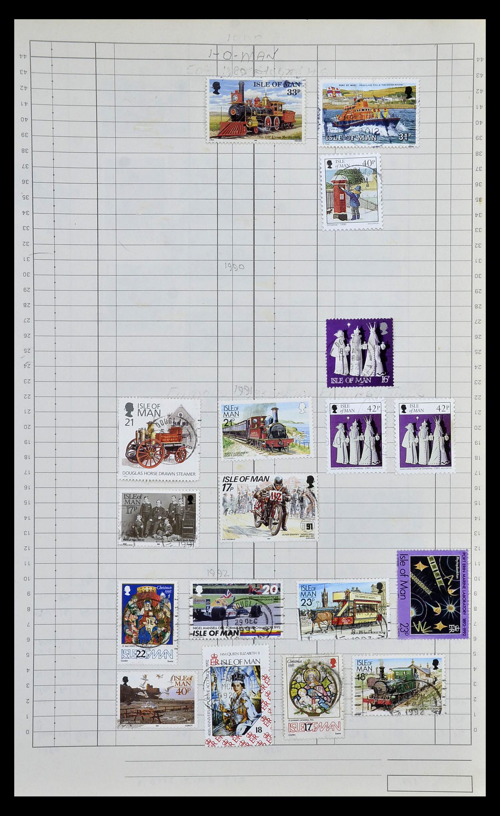 35057 081 - Stamp Collection 35057 British colonies 1870-2000.