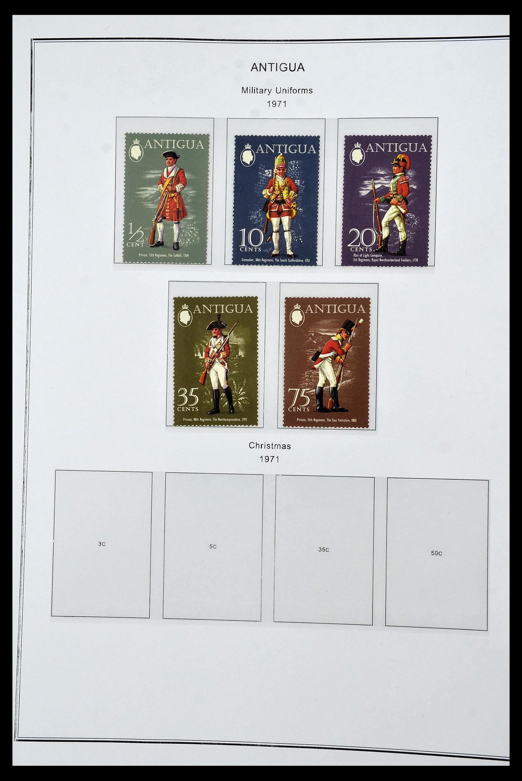 35060 0104 - Postzegelverzameling 35060 Engeland en kolonien 1840-1970.