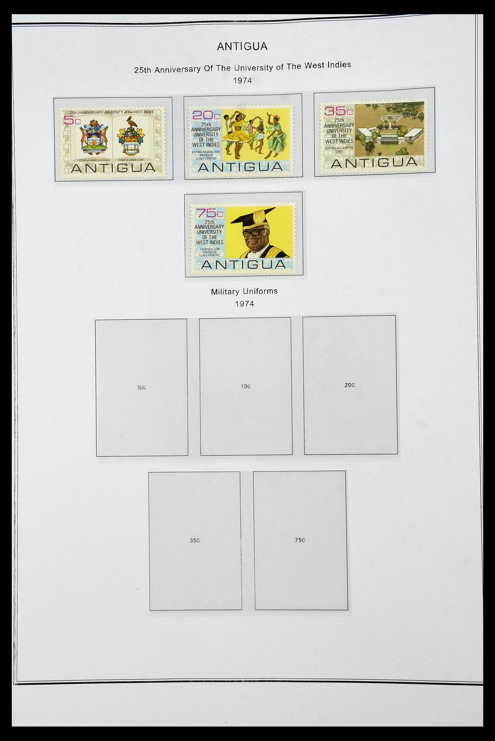 35060 0113 - Postzegelverzameling 35060 Engeland en kolonien 1840-1970.