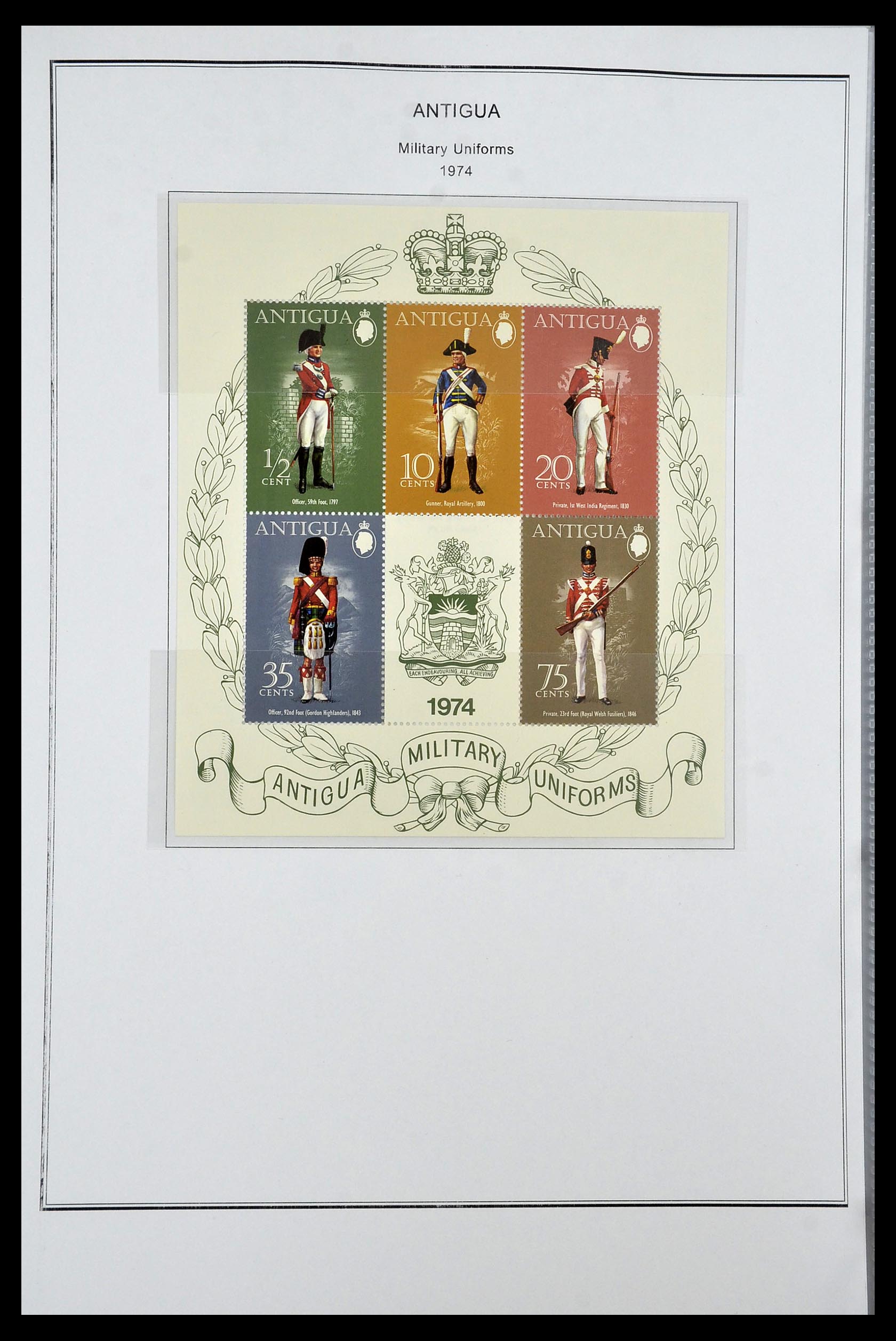 35060 0114 - Postzegelverzameling 35060 Engeland en kolonien 1840-1970.