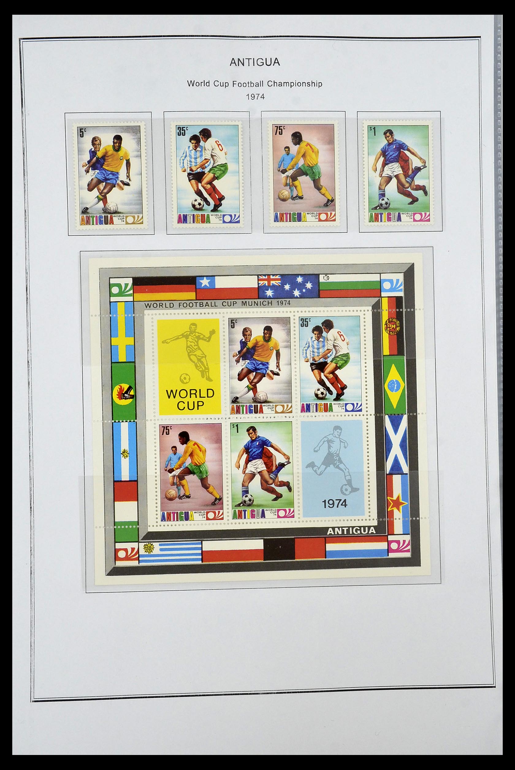 35060 0118 - Postzegelverzameling 35060 Engeland en kolonien 1840-1970.