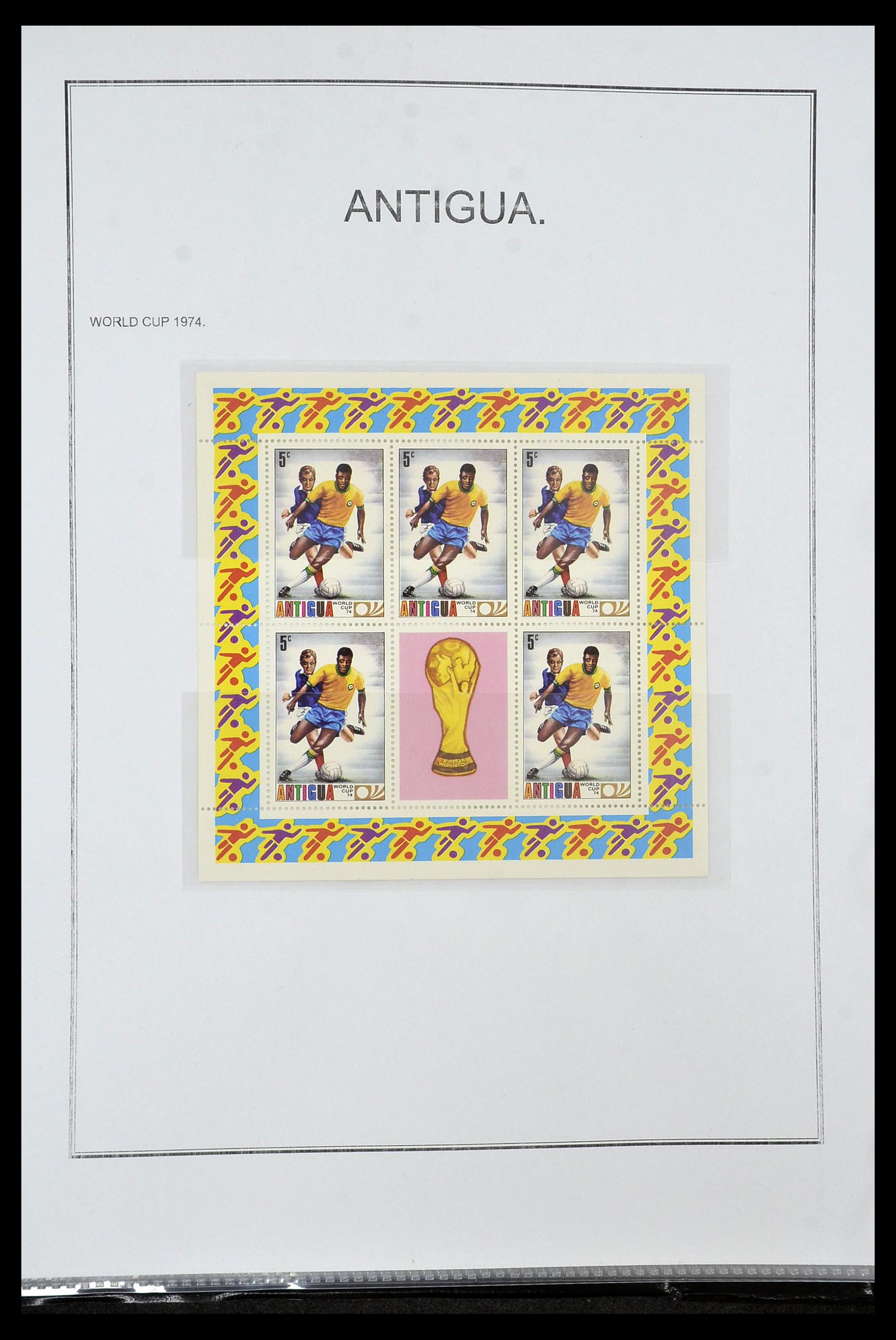 35060 0120 - Postzegelverzameling 35060 Engeland en kolonien 1840-1970.