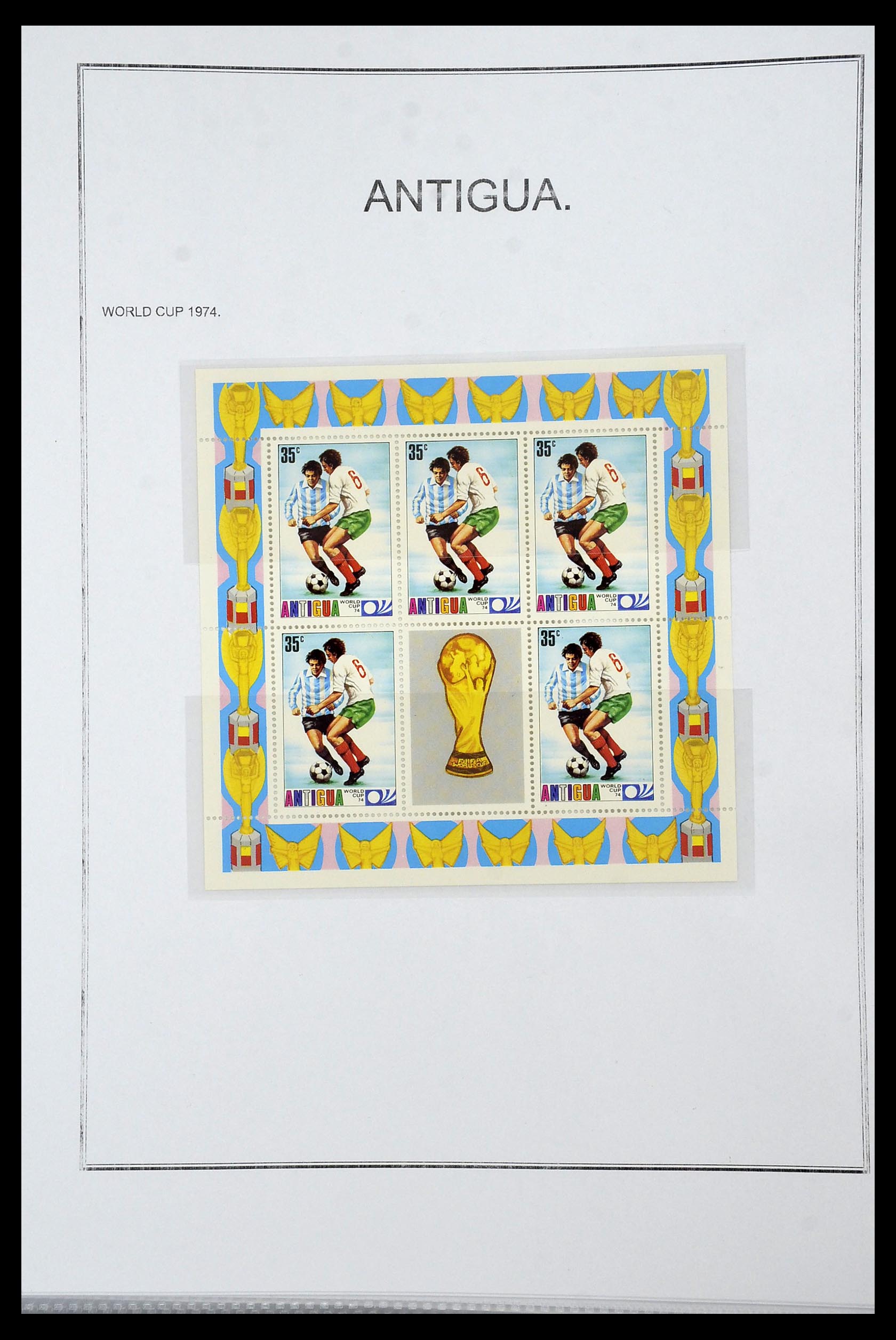 35060 0121 - Postzegelverzameling 35060 Engeland en kolonien 1840-1970.