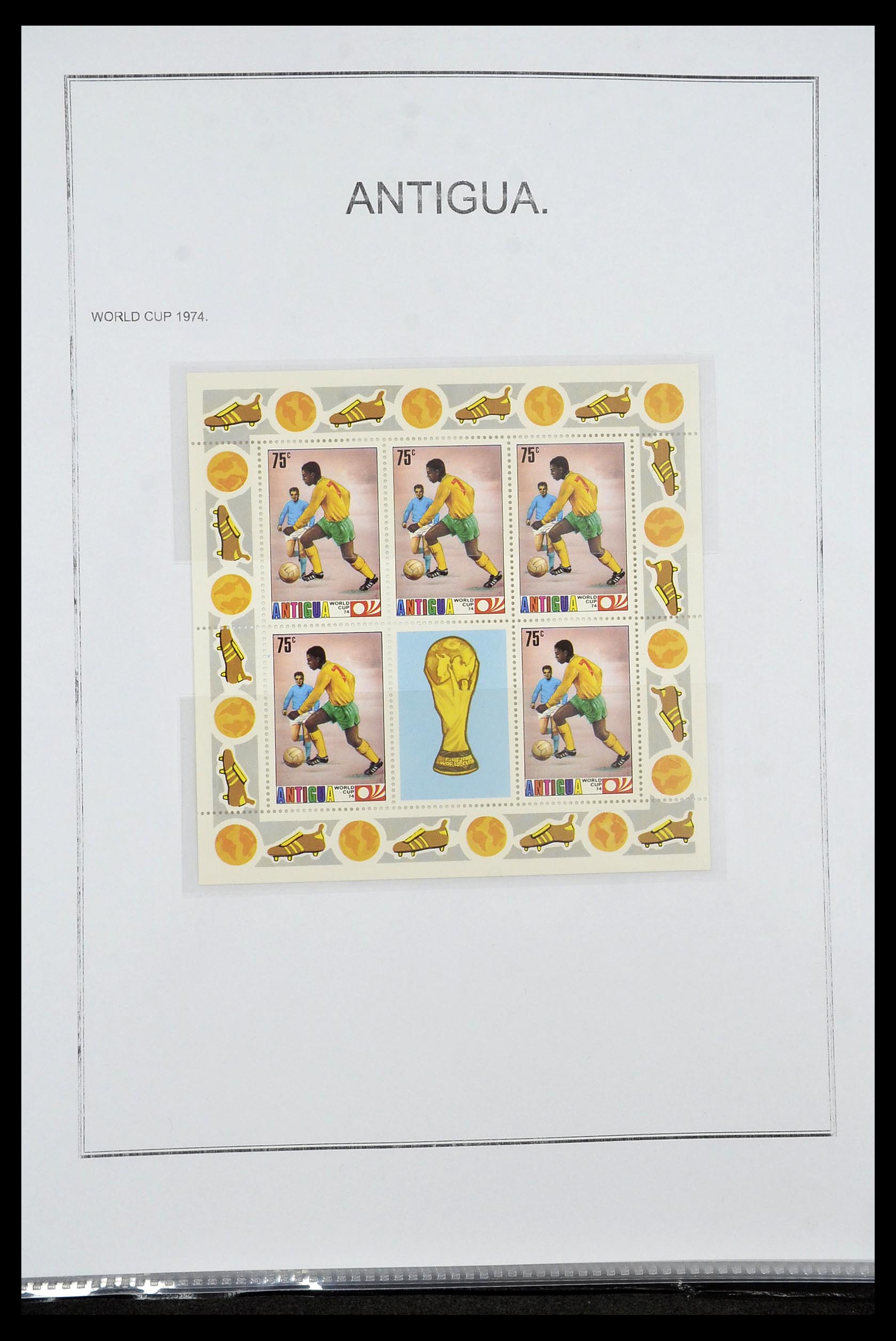 35060 0122 - Postzegelverzameling 35060 Engeland en kolonien 1840-1970.