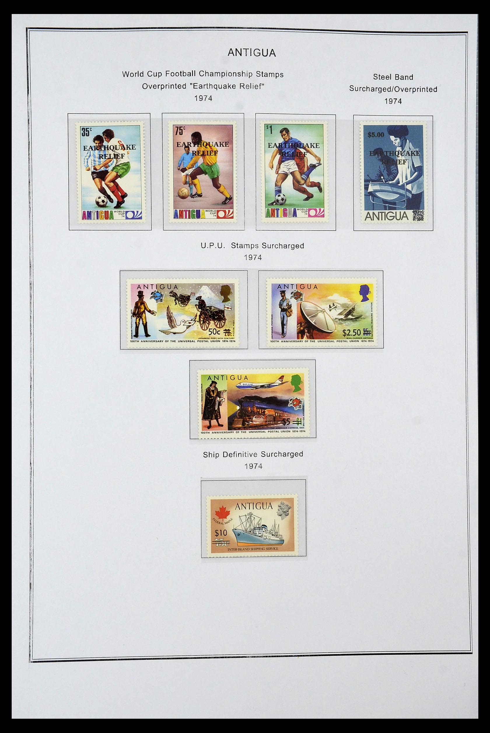 35060 0125 - Postzegelverzameling 35060 Engeland en kolonien 1840-1970.