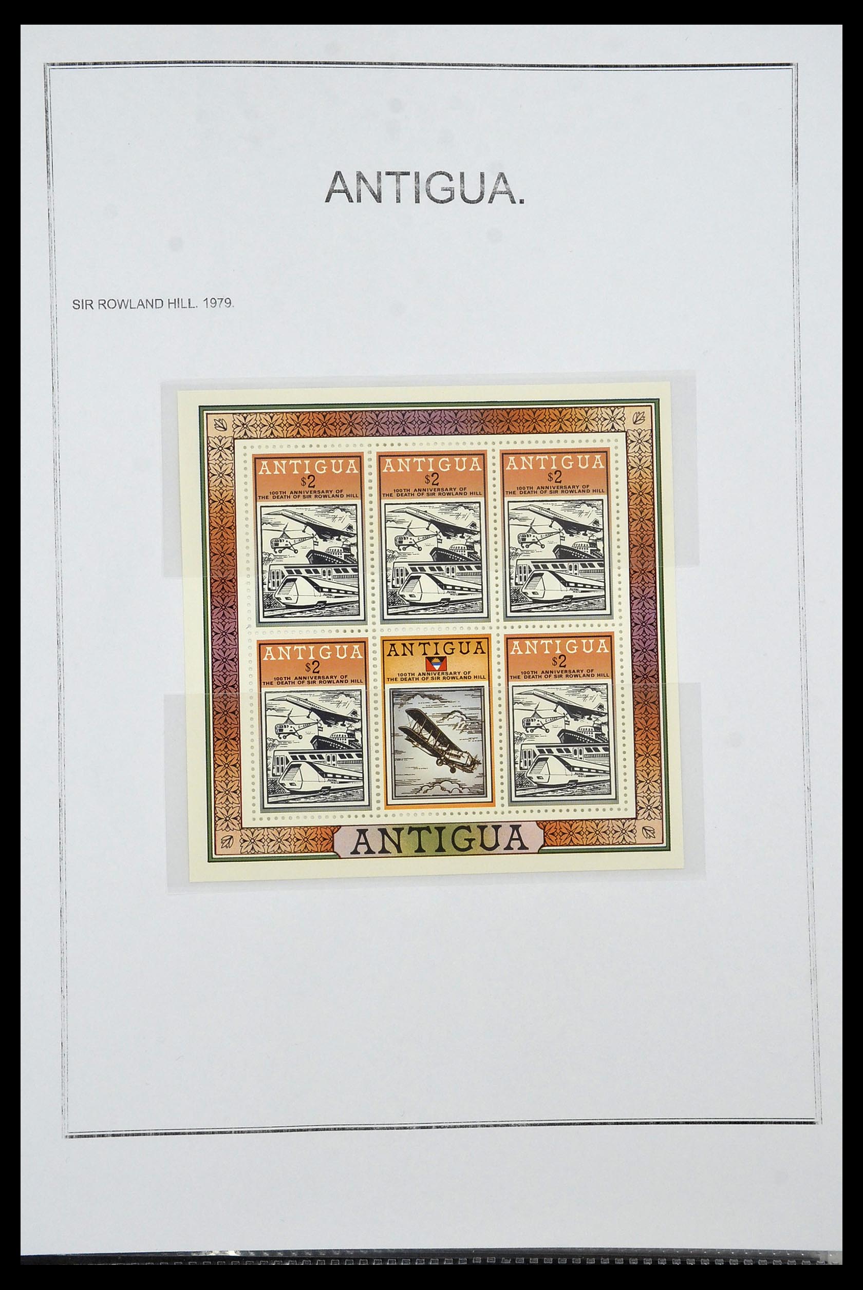 35060 0143 - Postzegelverzameling 35060 Engeland en kolonien 1840-1970.