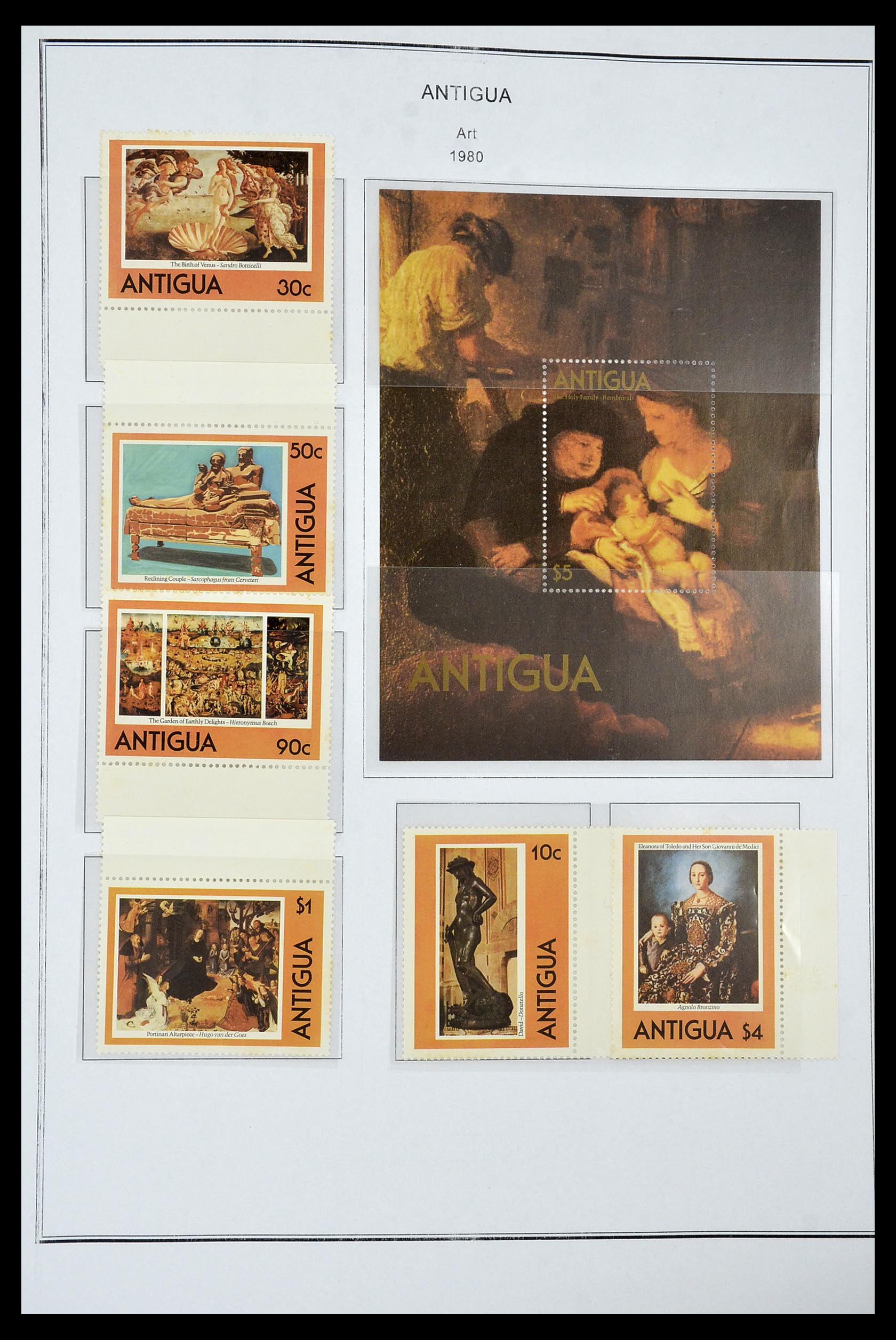 35060 0147 - Postzegelverzameling 35060 Engeland en kolonien 1840-1970.