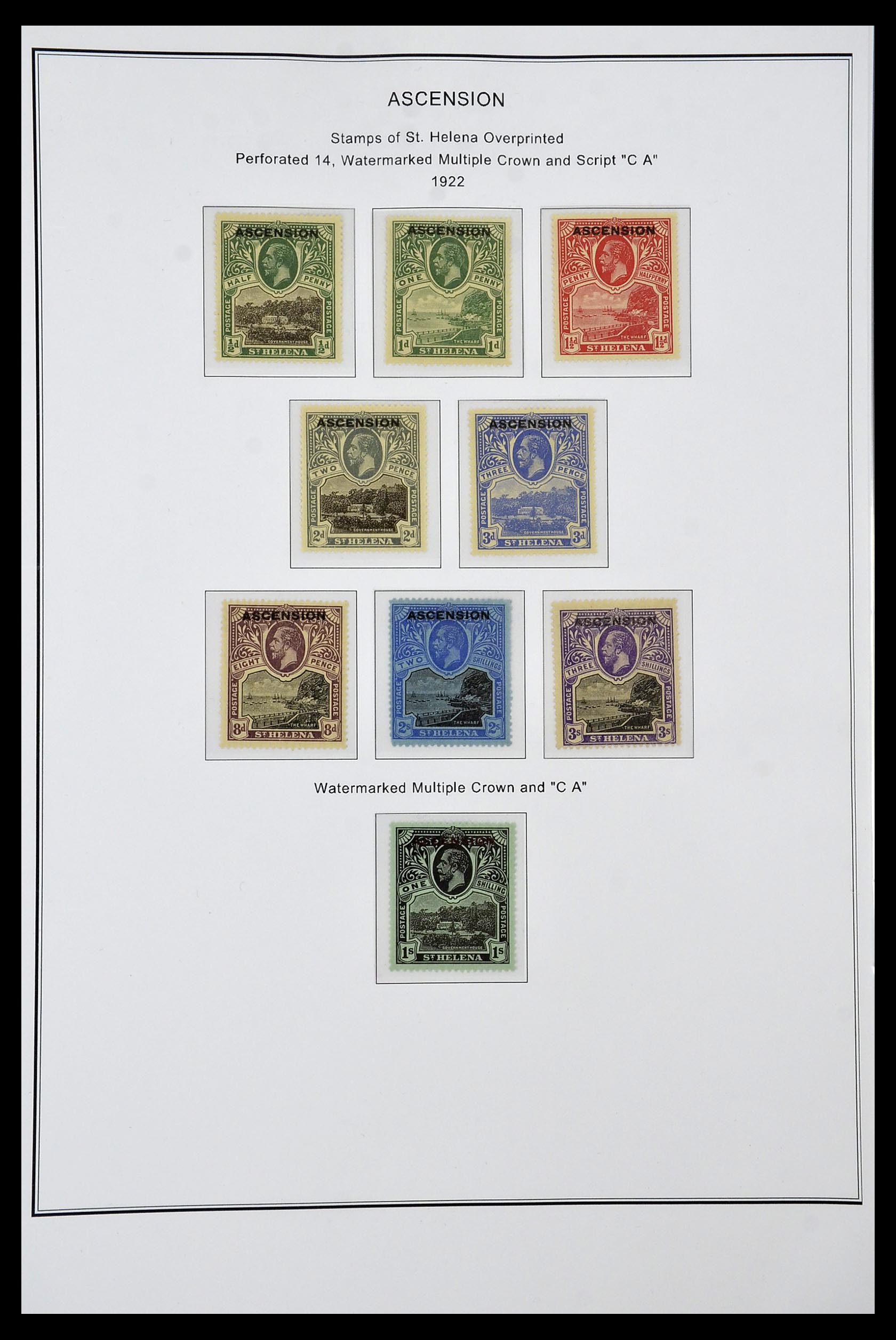 35060 0150 - Postzegelverzameling 35060 Engeland en kolonien 1840-1970.