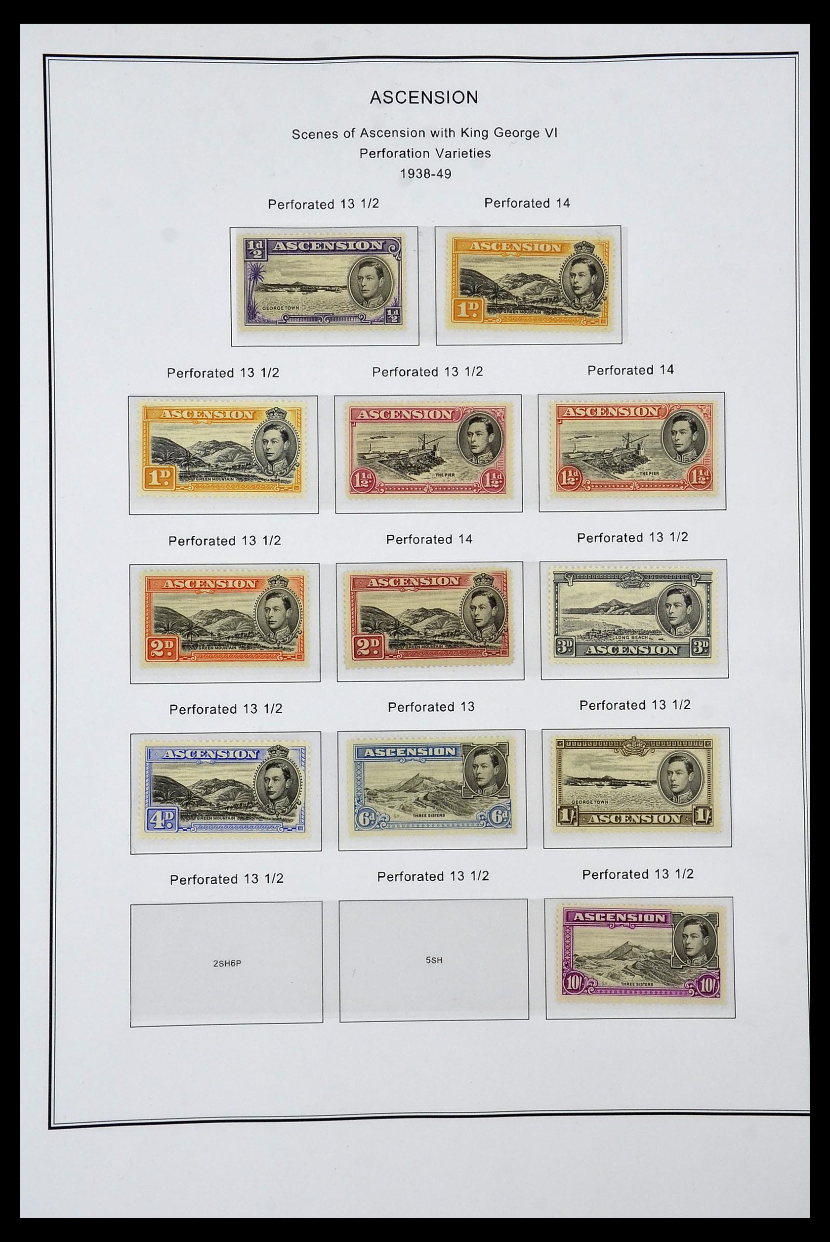 35060 0154 - Postzegelverzameling 35060 Engeland en kolonien 1840-1970.