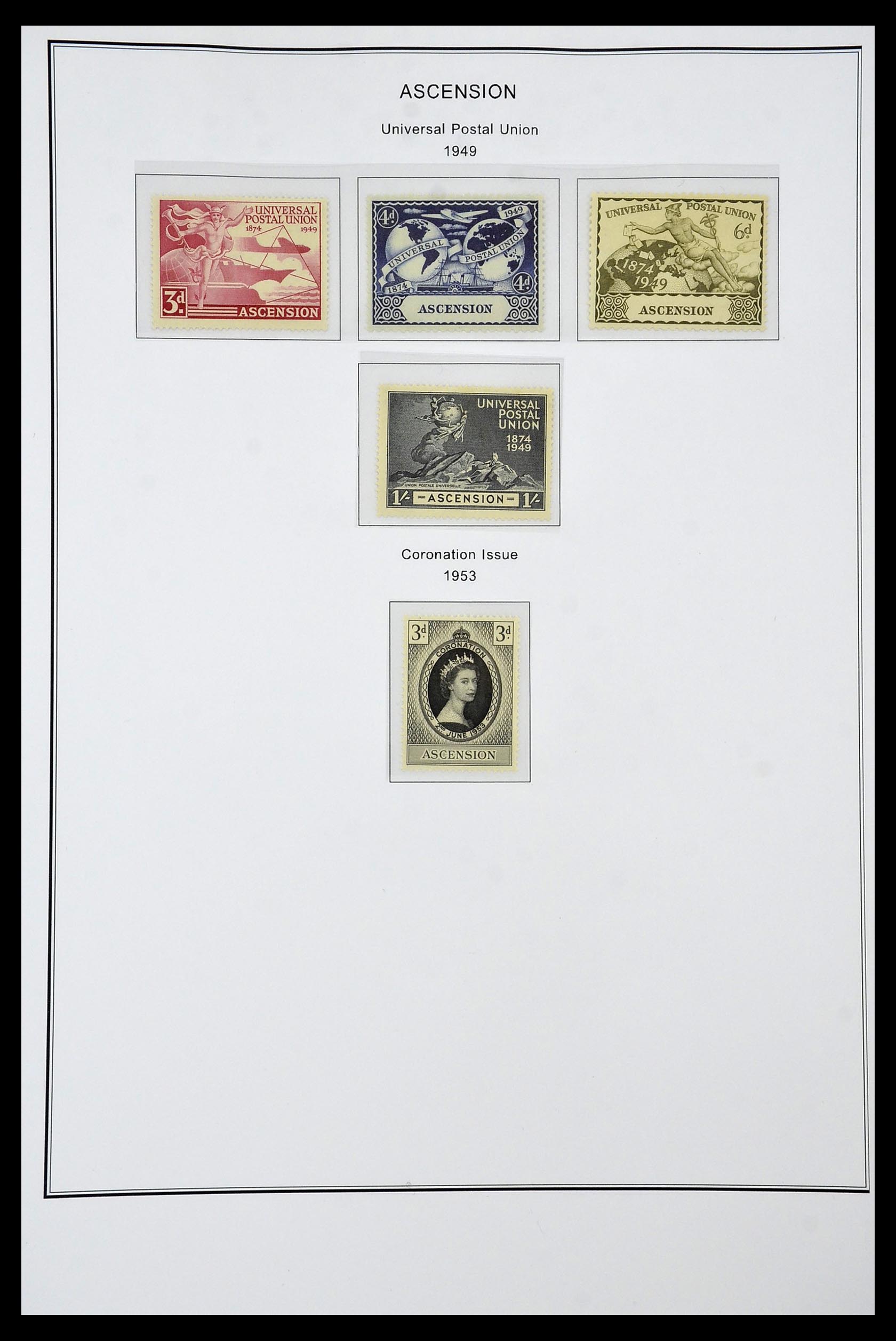 35060 0156 - Postzegelverzameling 35060 Engeland en kolonien 1840-1970.