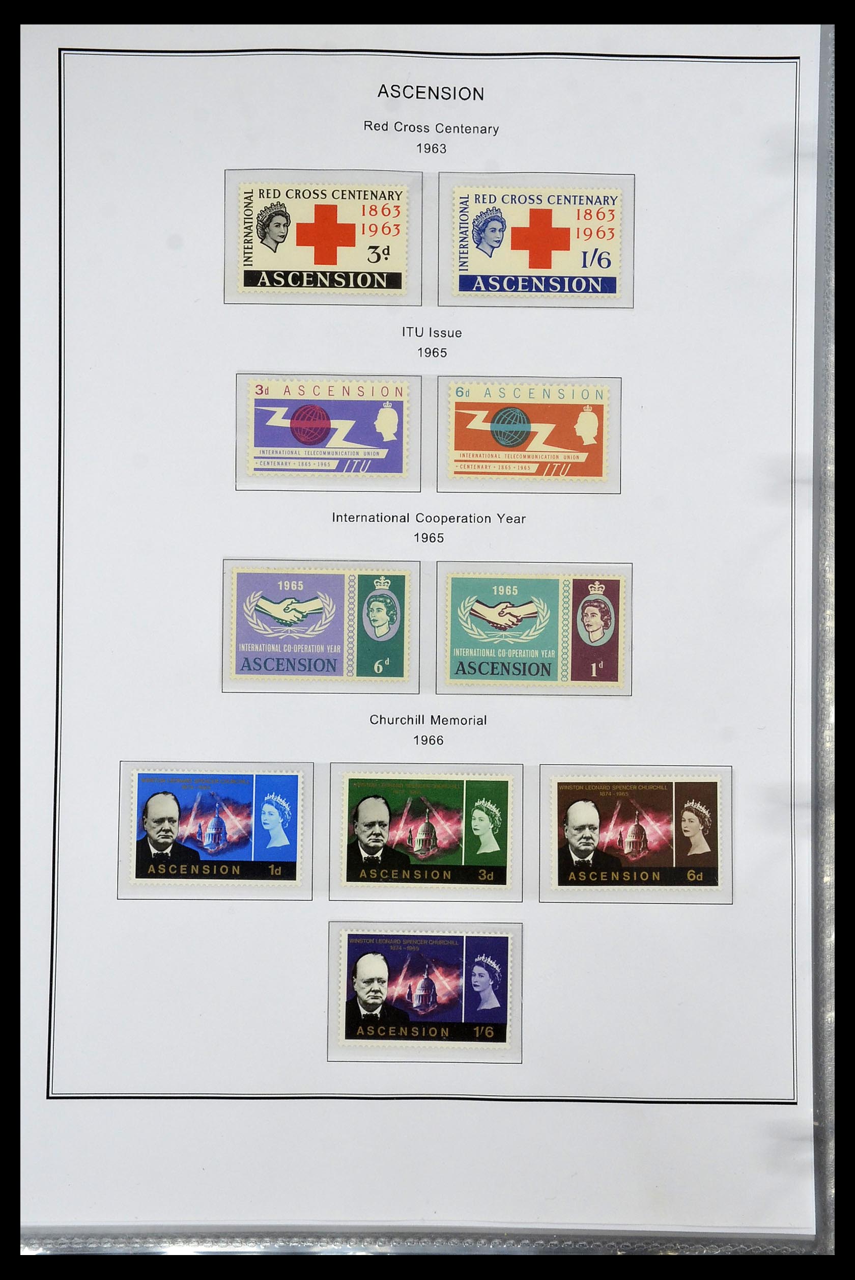 35060 0159 - Postzegelverzameling 35060 Engeland en kolonien 1840-1970.