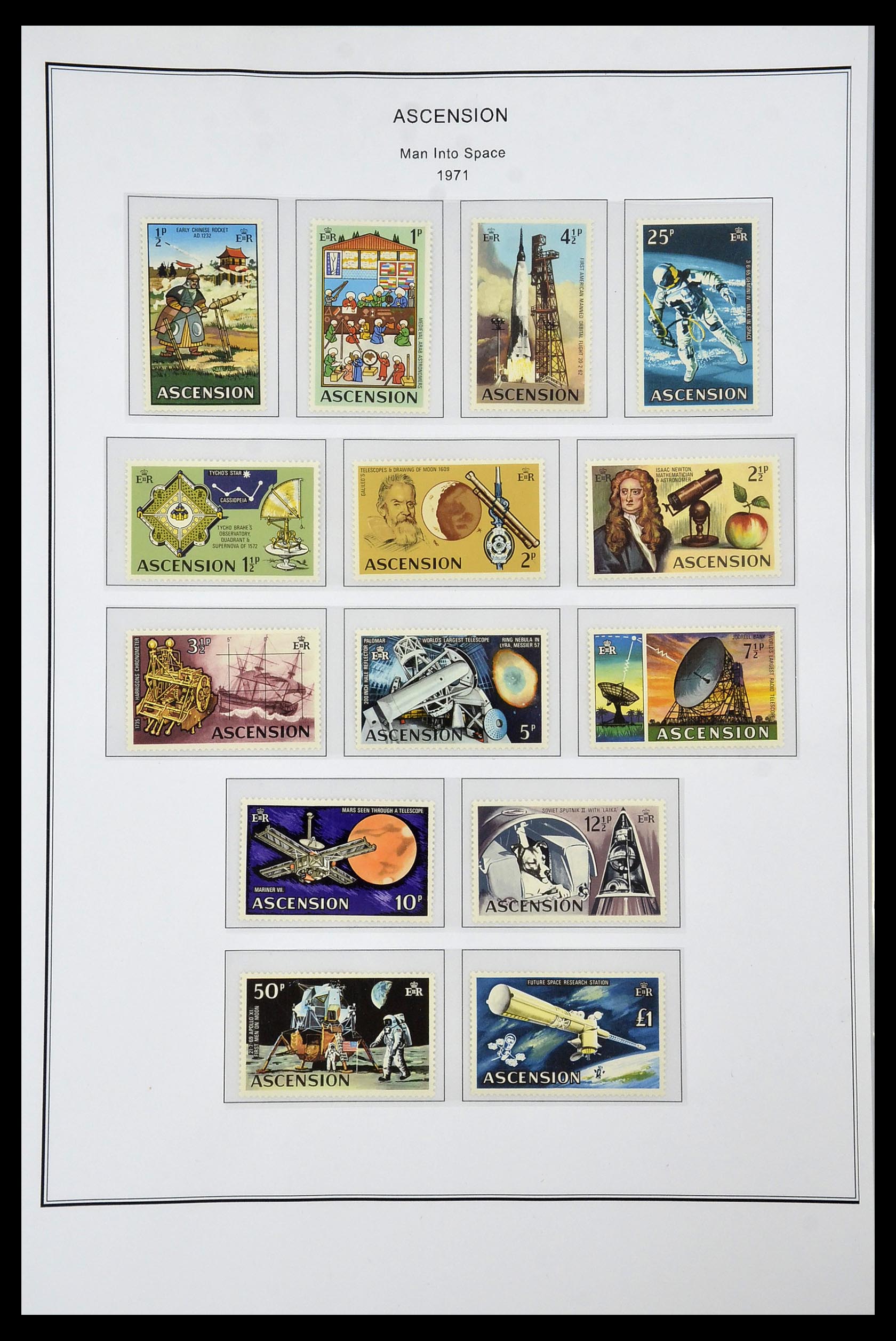 35060 0163 - Postzegelverzameling 35060 Engeland en kolonien 1840-1970.
