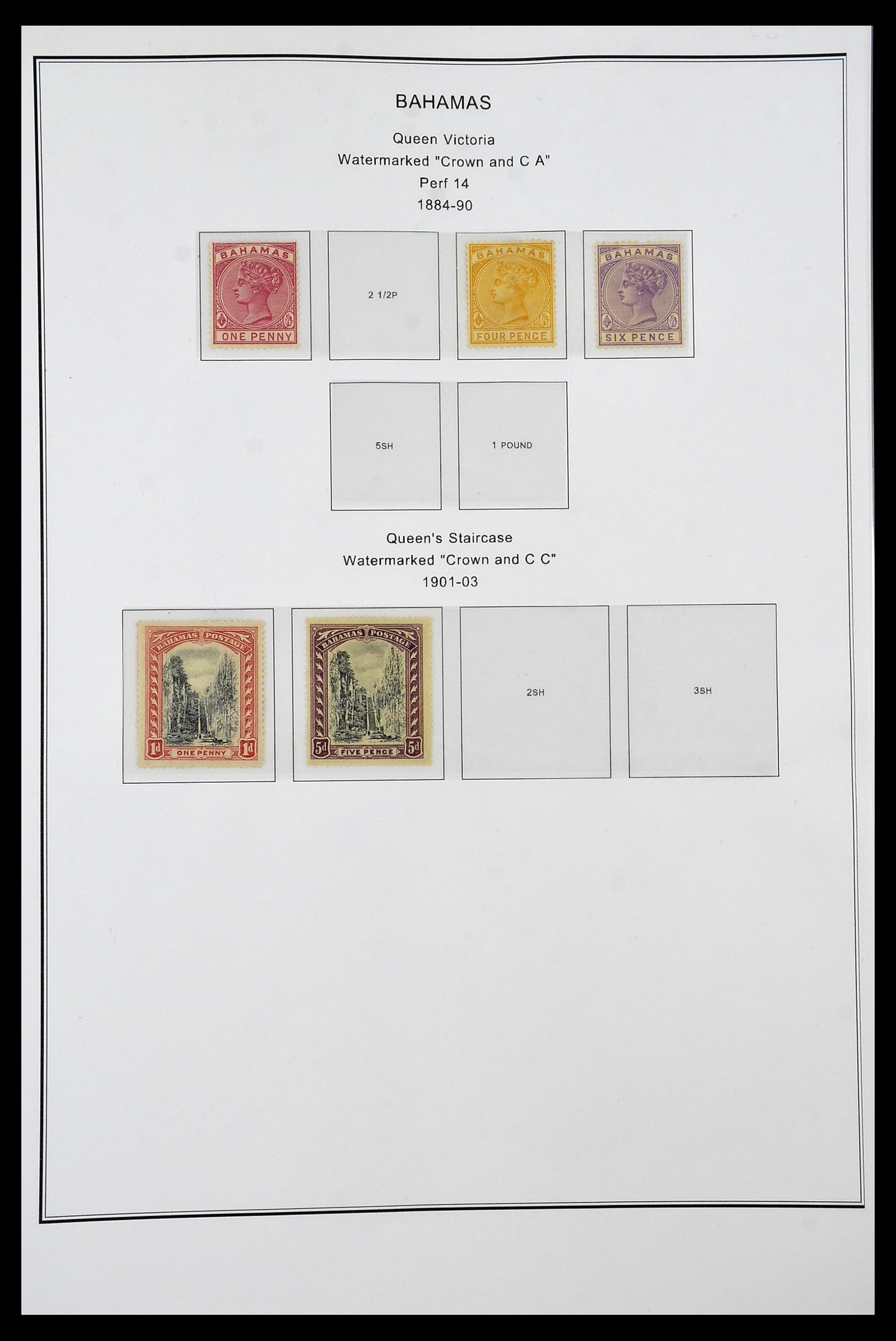 35060 0170 - Postzegelverzameling 35060 Engeland en kolonien 1840-1970.