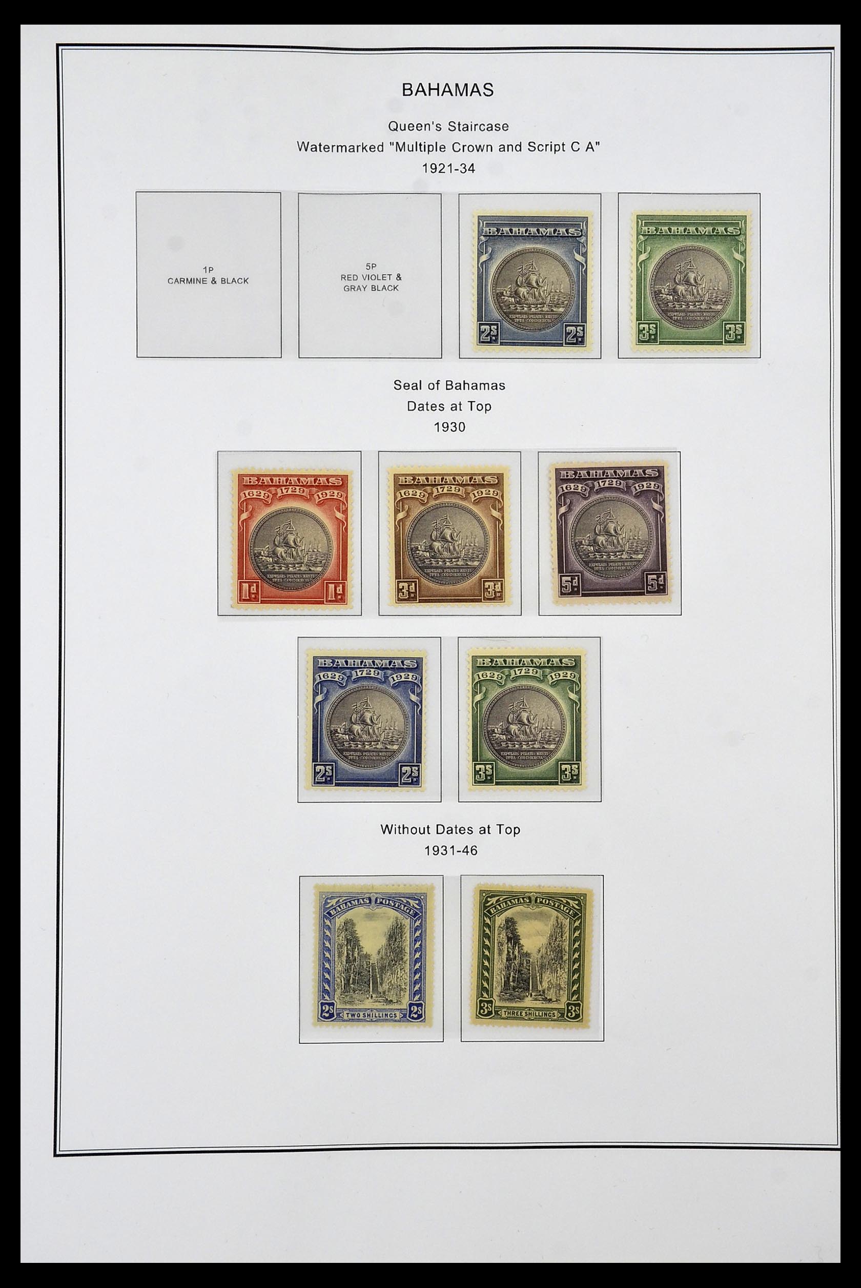 35060 0174 - Postzegelverzameling 35060 Engeland en kolonien 1840-1970.