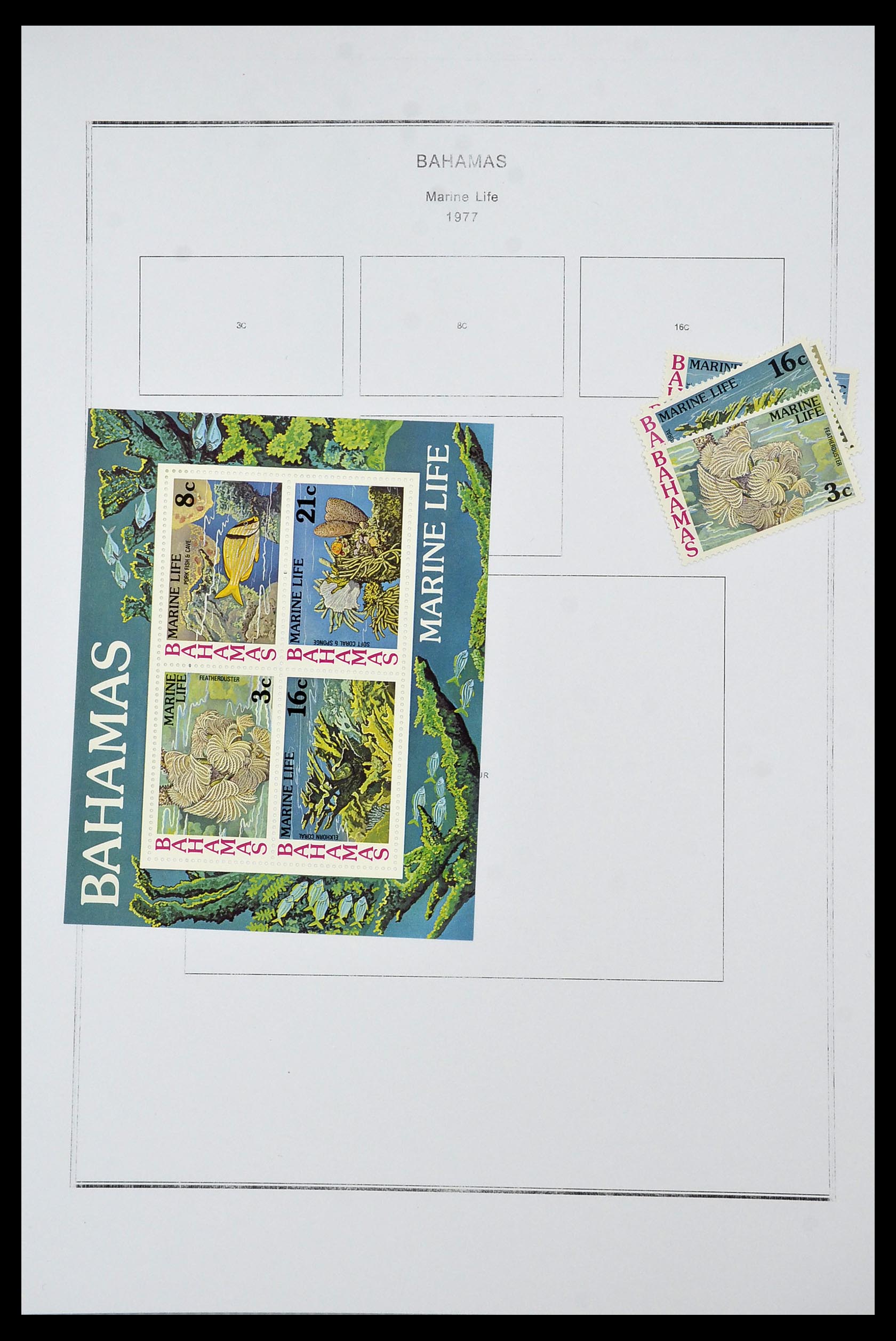35060 0202 - Postzegelverzameling 35060 Engeland en kolonien 1840-1970.