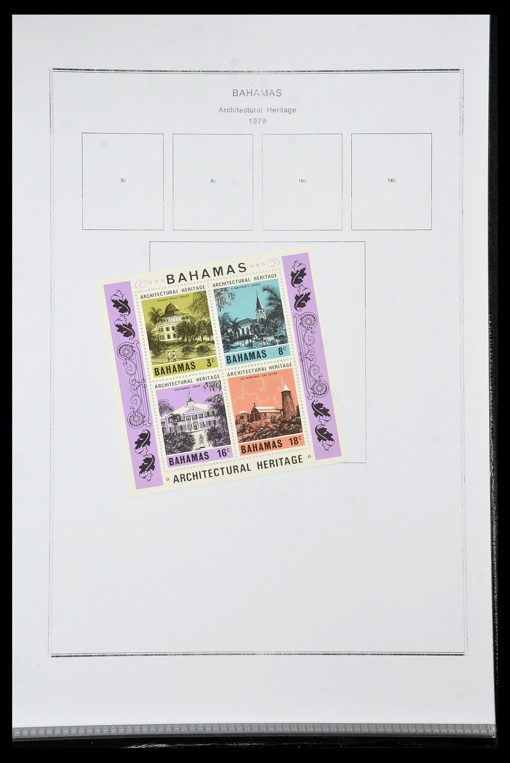35060 0204 - Postzegelverzameling 35060 Engeland en kolonien 1840-1970.