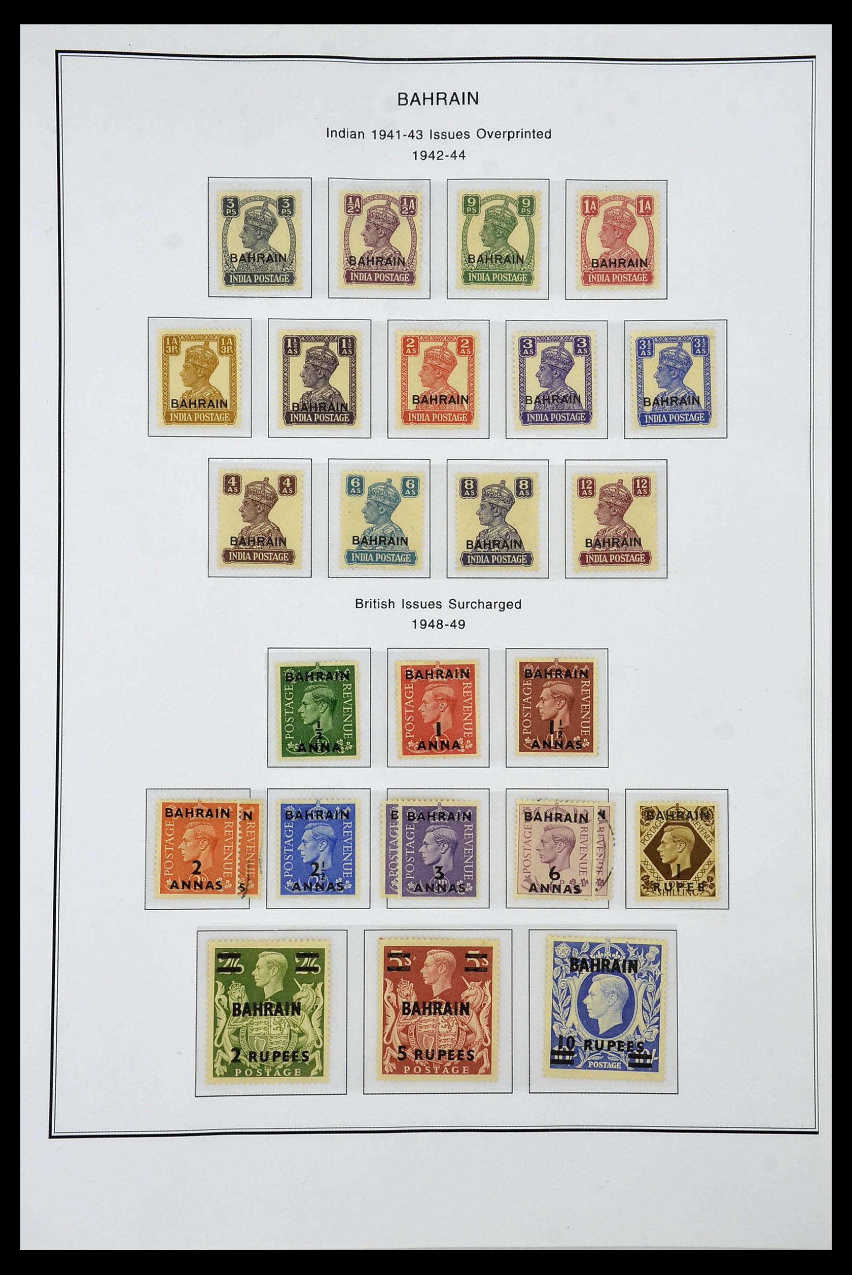 35060 0225 - Postzegelverzameling 35060 Engeland en kolonien 1840-1970.