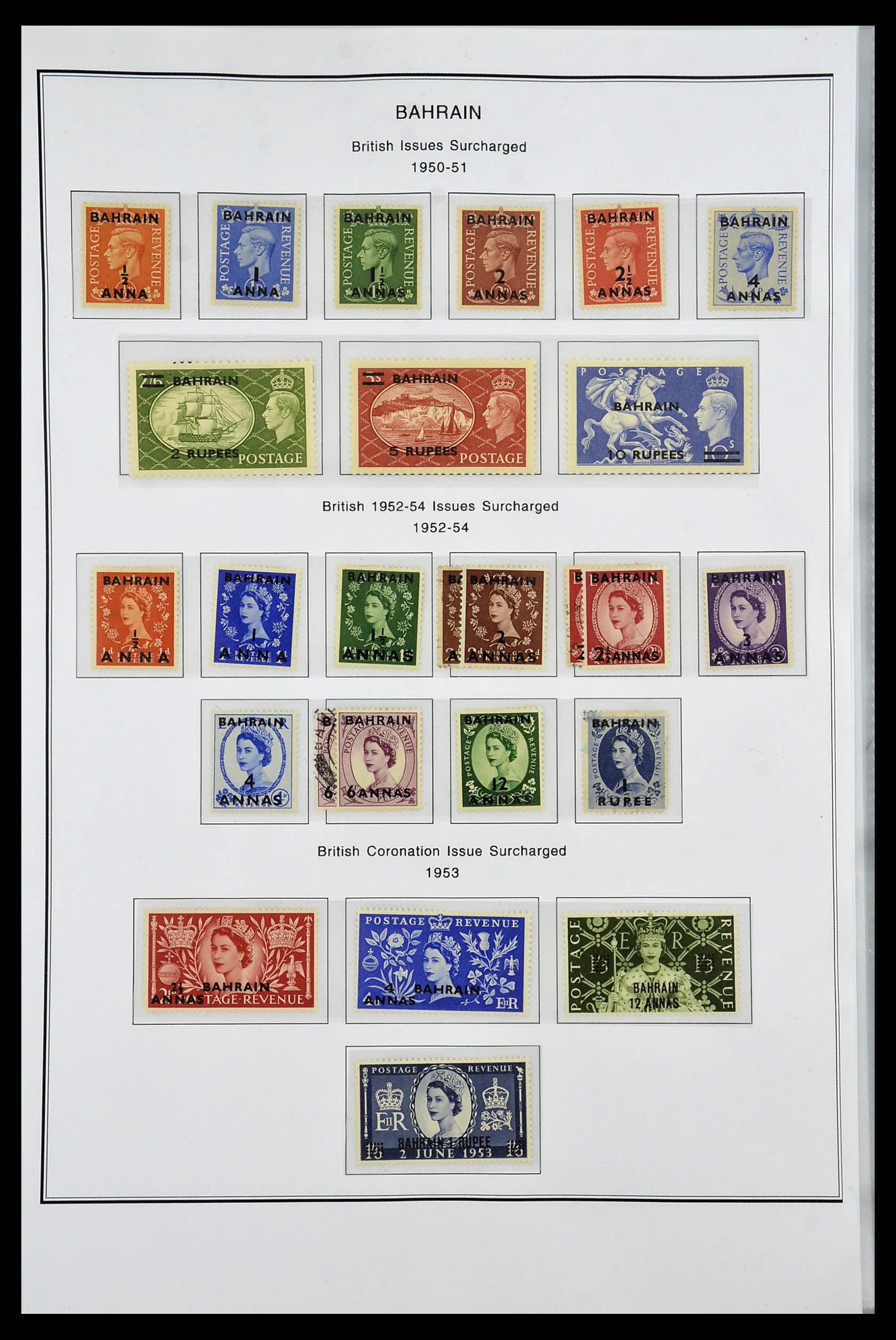 35060 0228 - Postzegelverzameling 35060 Engeland en kolonien 1840-1970.