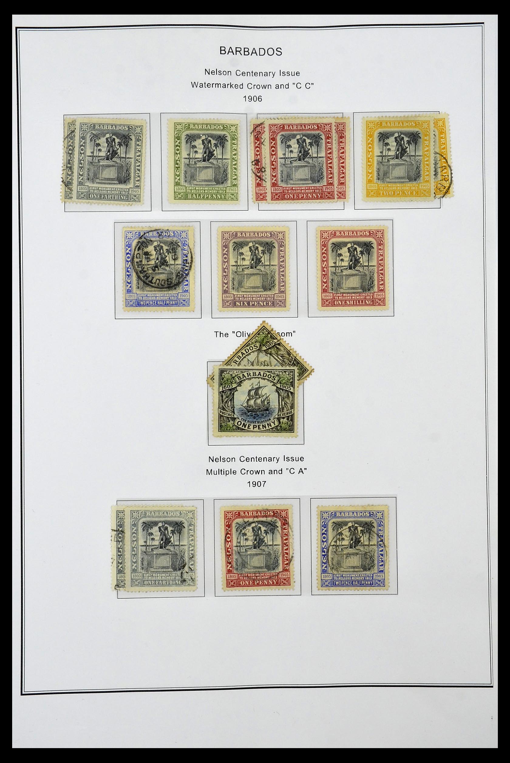 35060 0247 - Postzegelverzameling 35060 Engeland en kolonien 1840-1970.