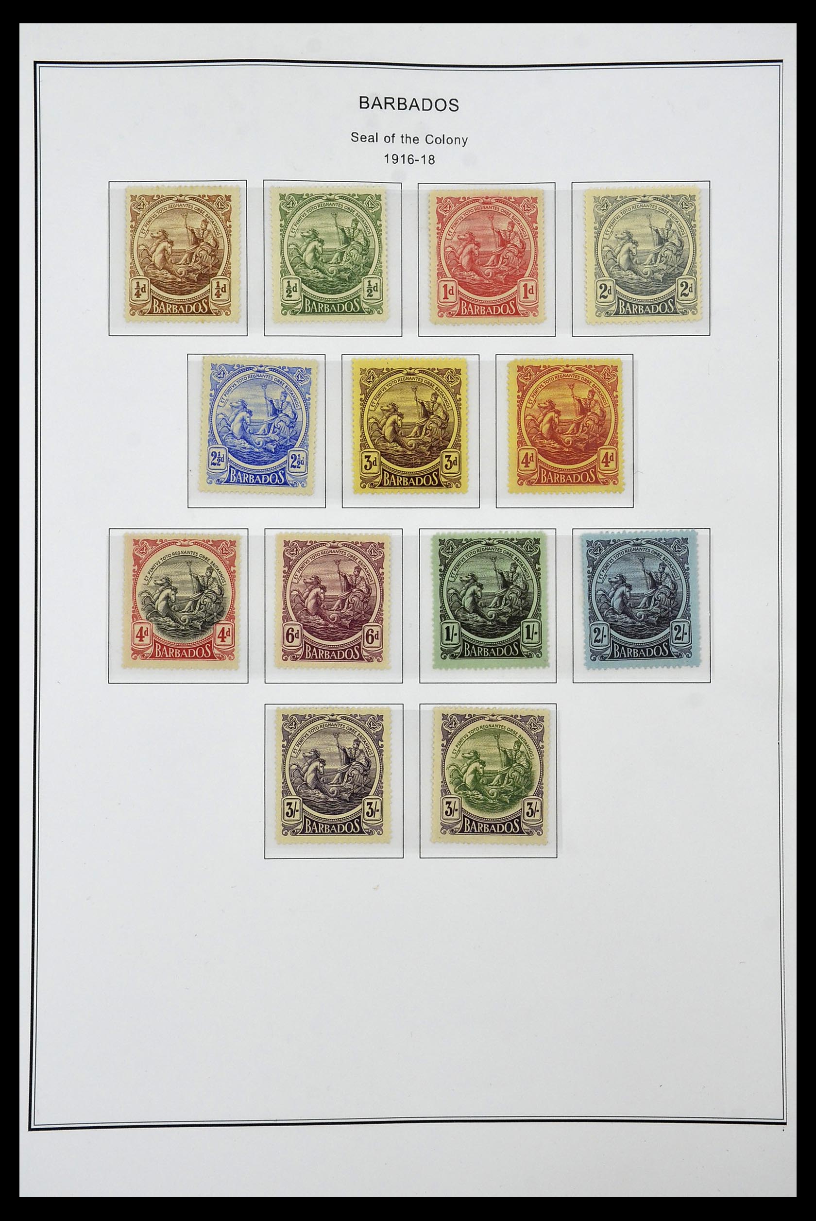 35060 0249 - Postzegelverzameling 35060 Engeland en kolonien 1840-1970.
