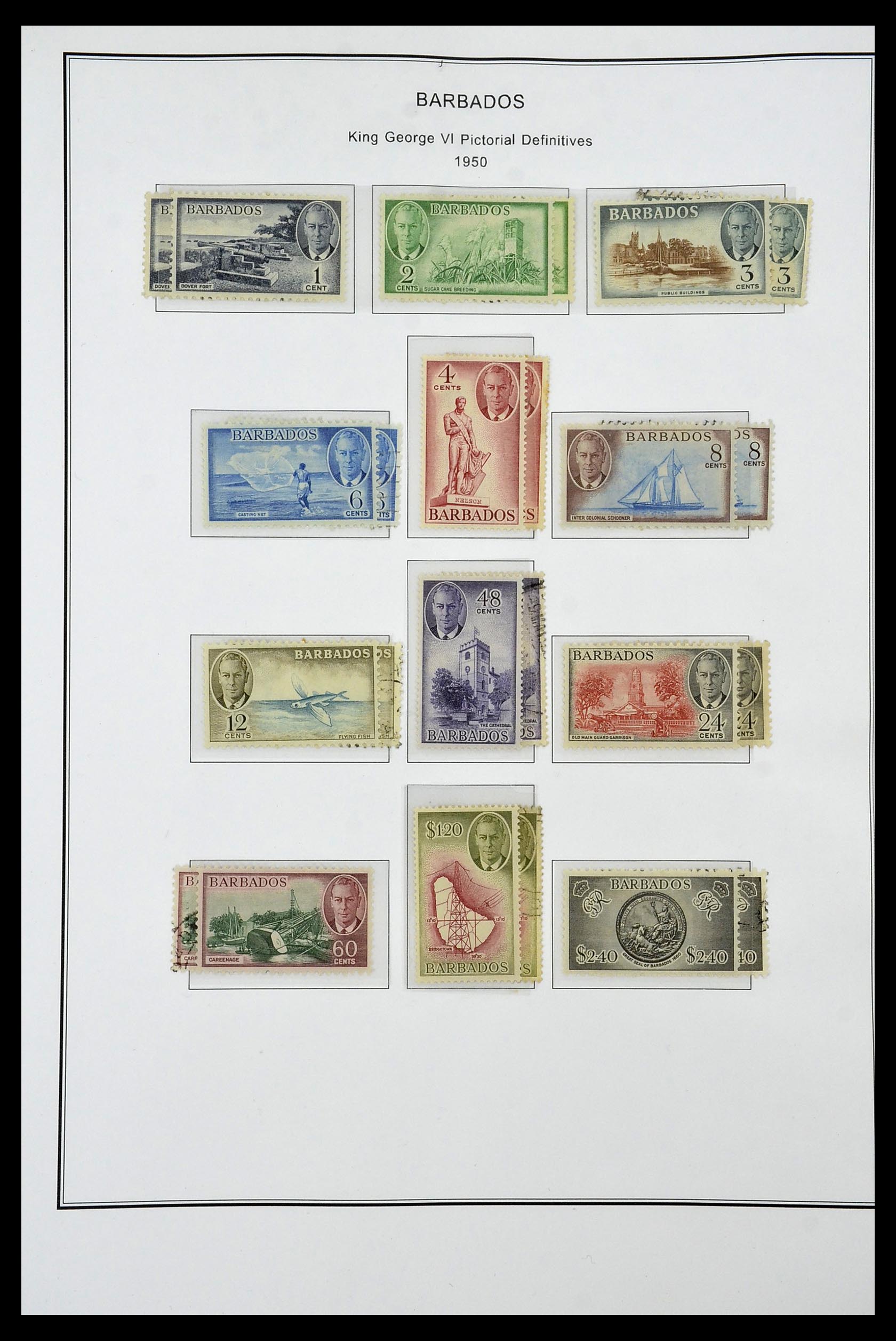 35060 0259 - Postzegelverzameling 35060 Engeland en kolonien 1840-1970.