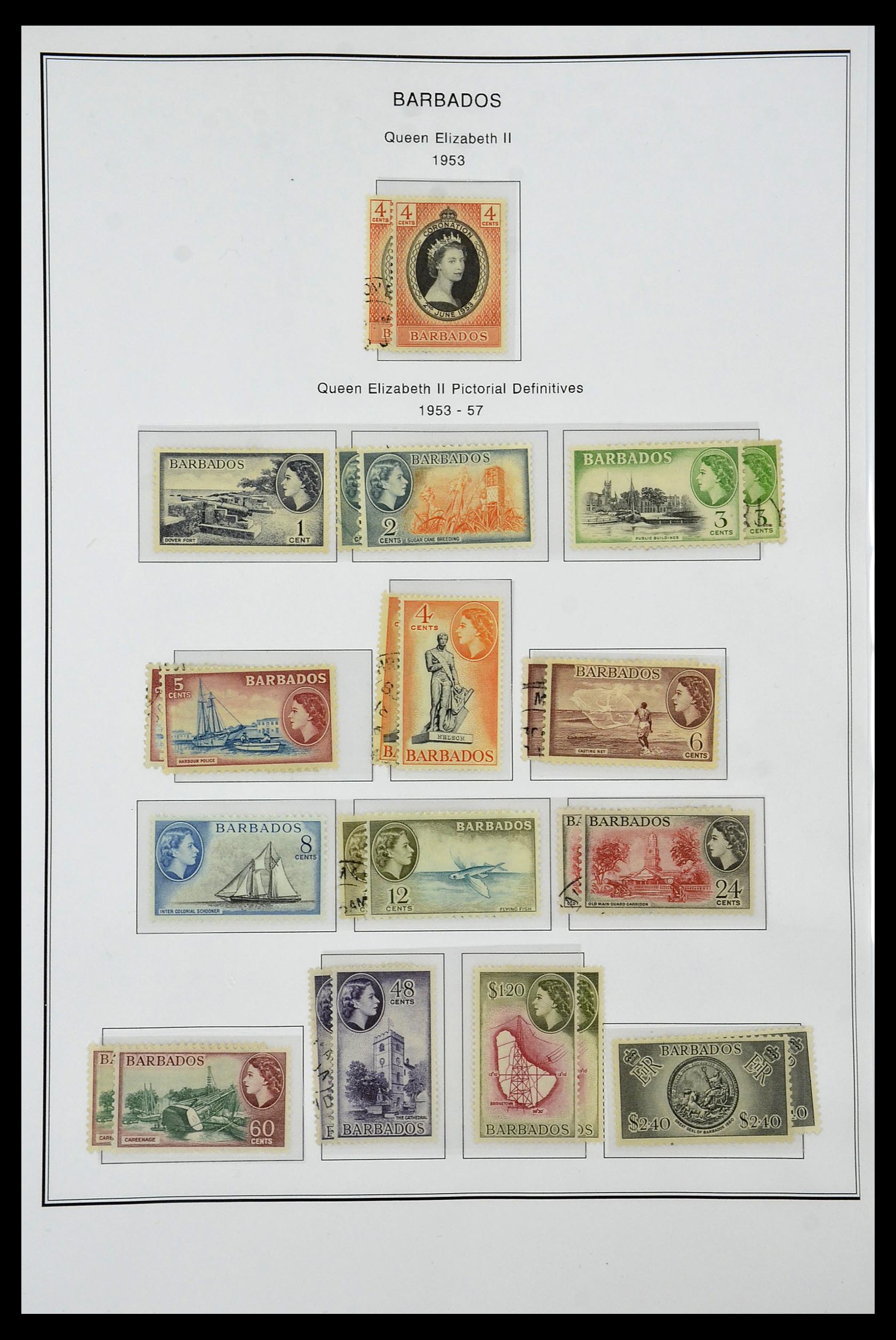 35060 0263 - Postzegelverzameling 35060 Engeland en kolonien 1840-1970.