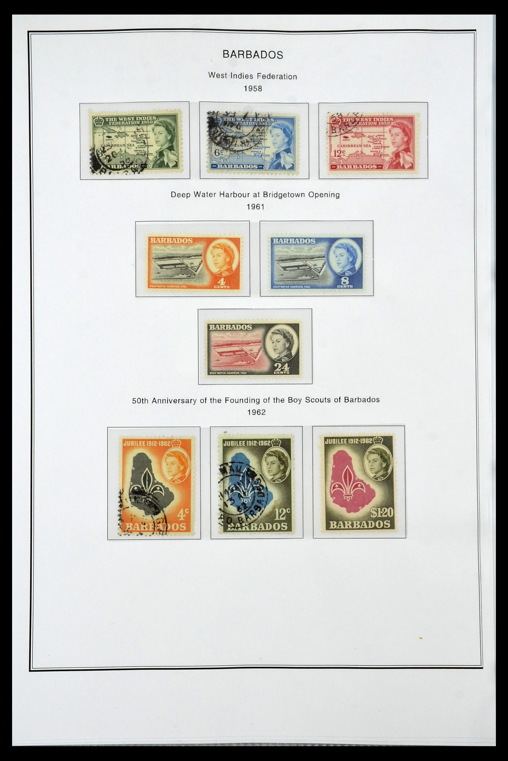 35060 0264 - Postzegelverzameling 35060 Engeland en kolonien 1840-1970.