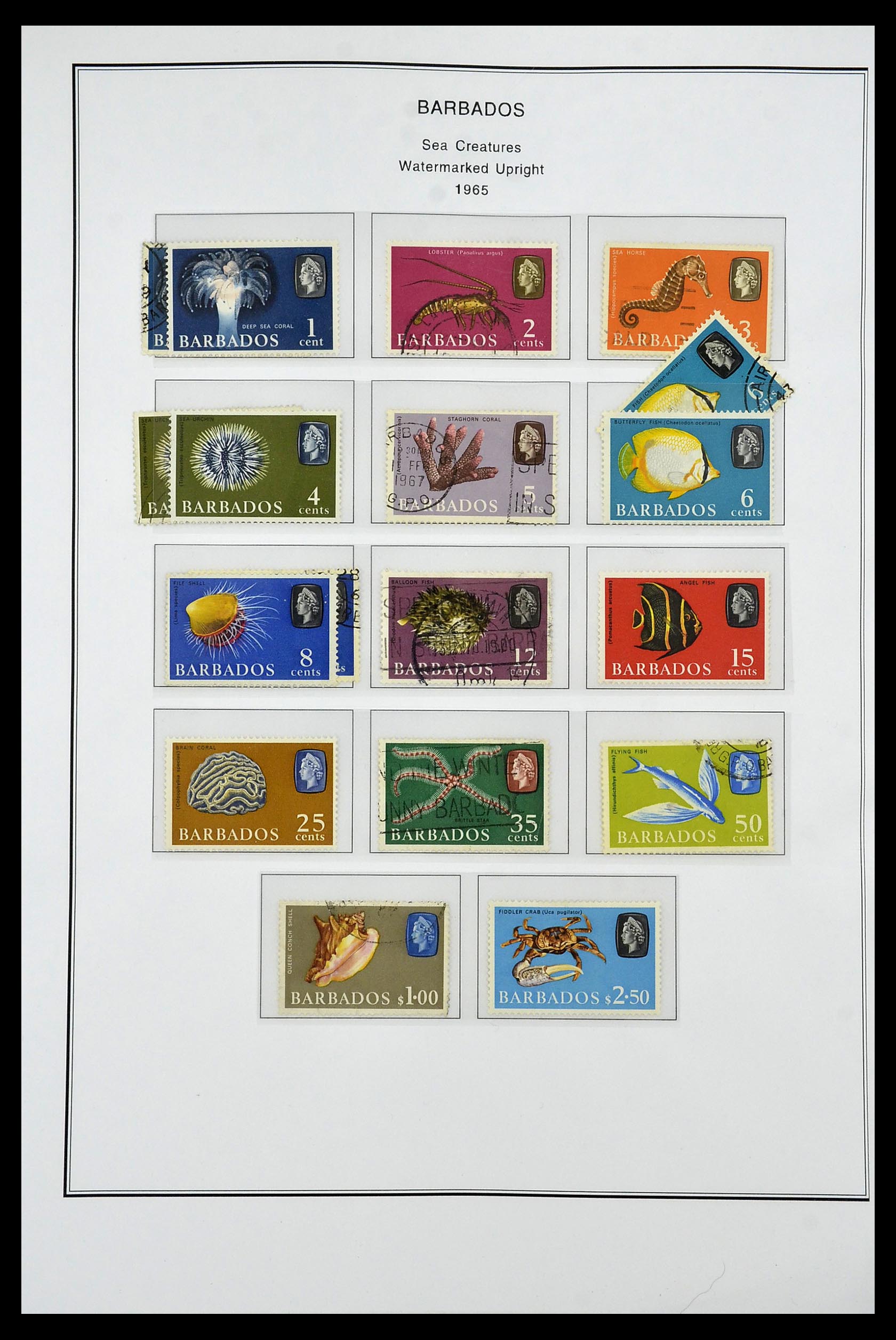 35060 0266 - Postzegelverzameling 35060 Engeland en kolonien 1840-1970.