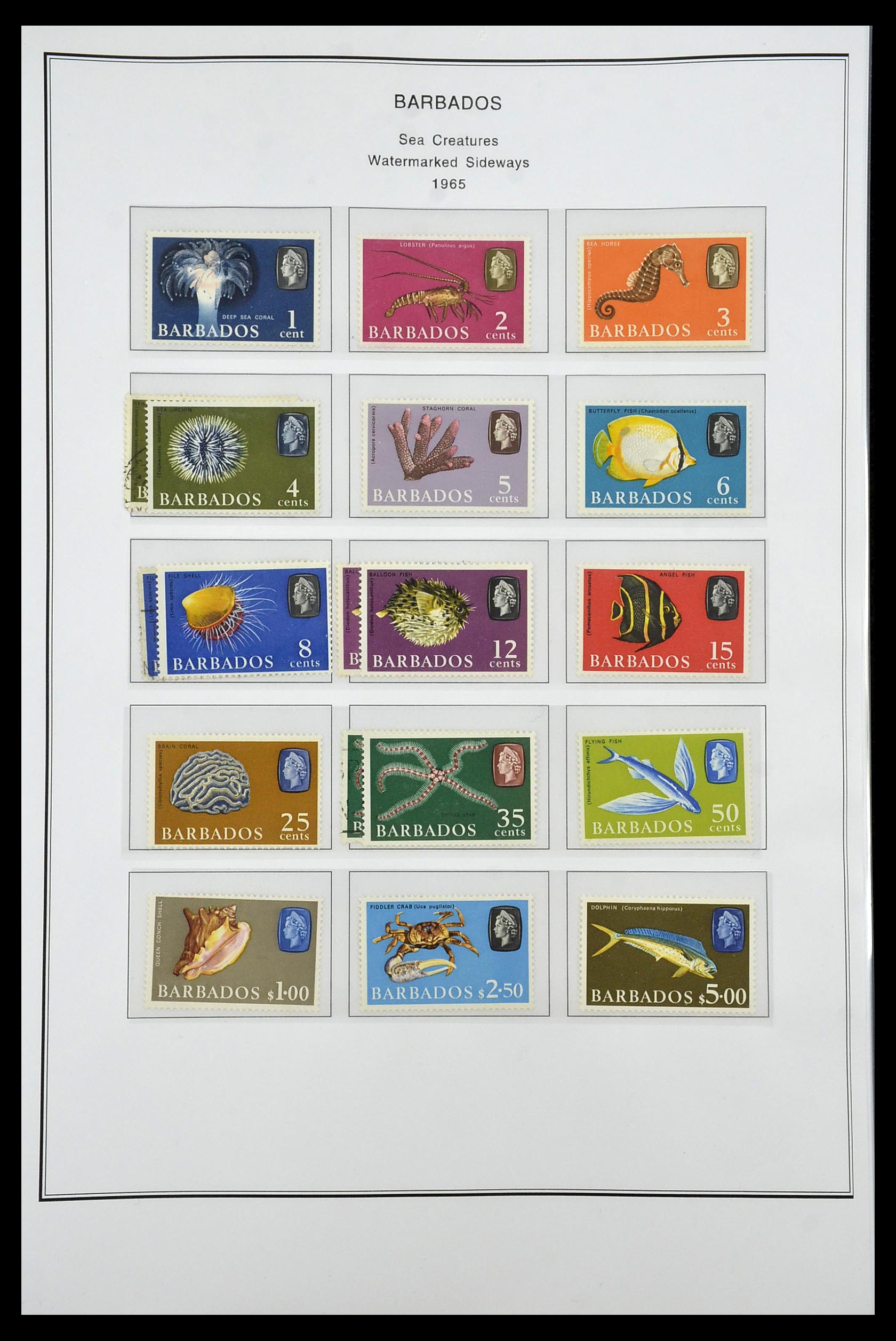 35060 0267 - Postzegelverzameling 35060 Engeland en kolonien 1840-1970.