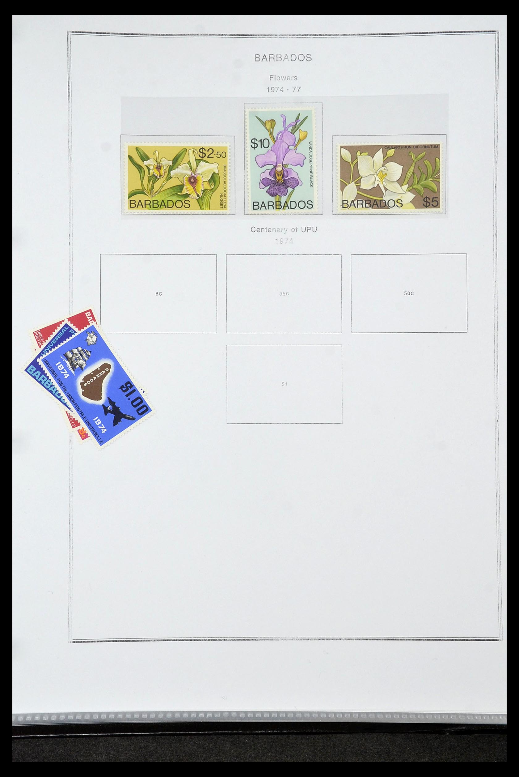 35060 0276 - Postzegelverzameling 35060 Engeland en kolonien 1840-1970.
