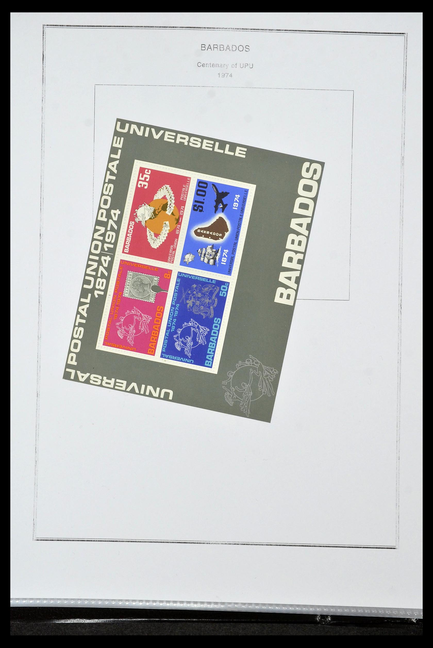 35060 0277 - Postzegelverzameling 35060 Engeland en kolonien 1840-1970.