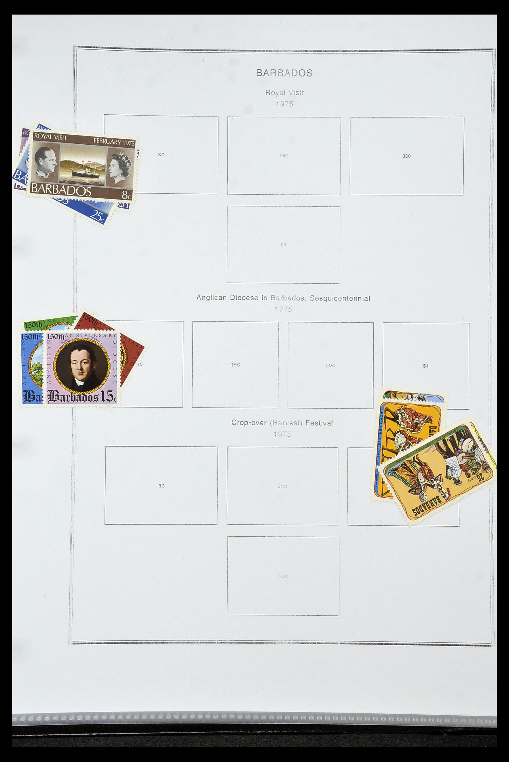 35060 0278 - Postzegelverzameling 35060 Engeland en kolonien 1840-1970.