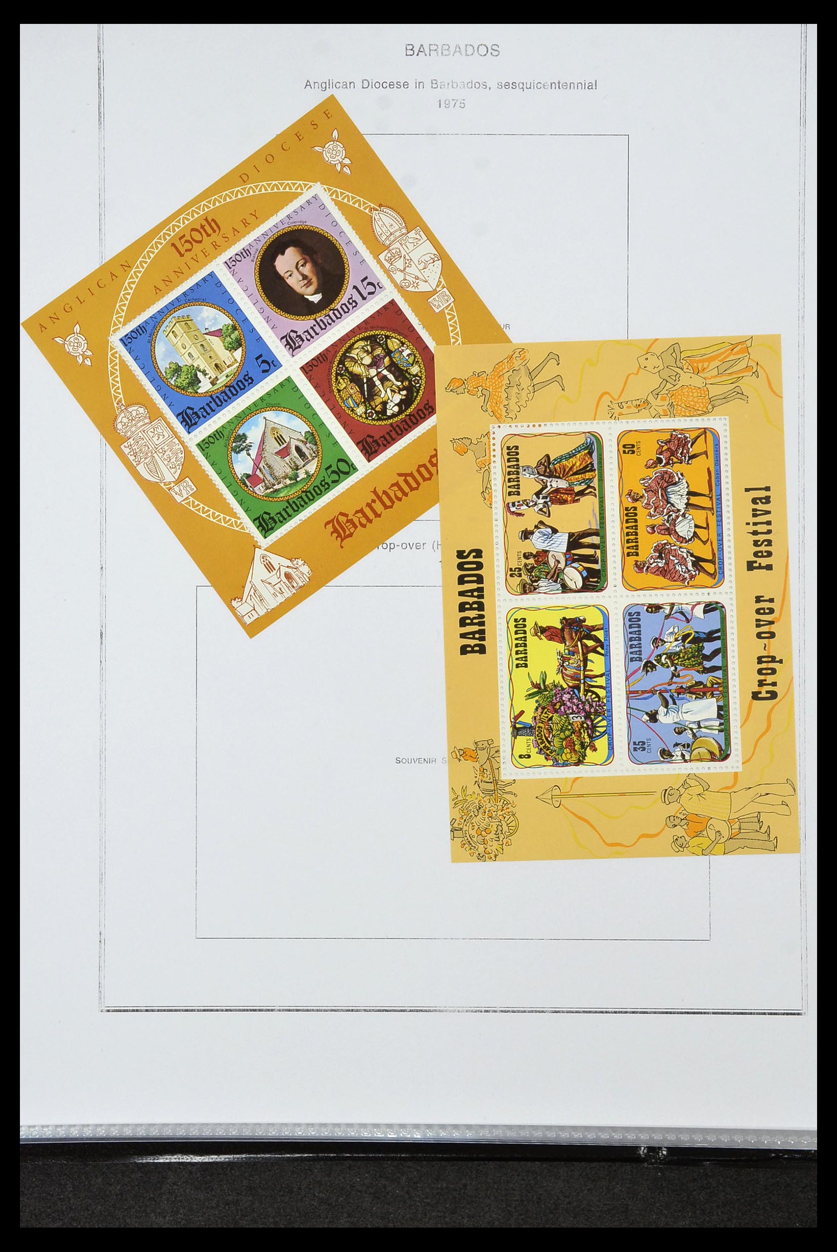 35060 0279 - Postzegelverzameling 35060 Engeland en kolonien 1840-1970.