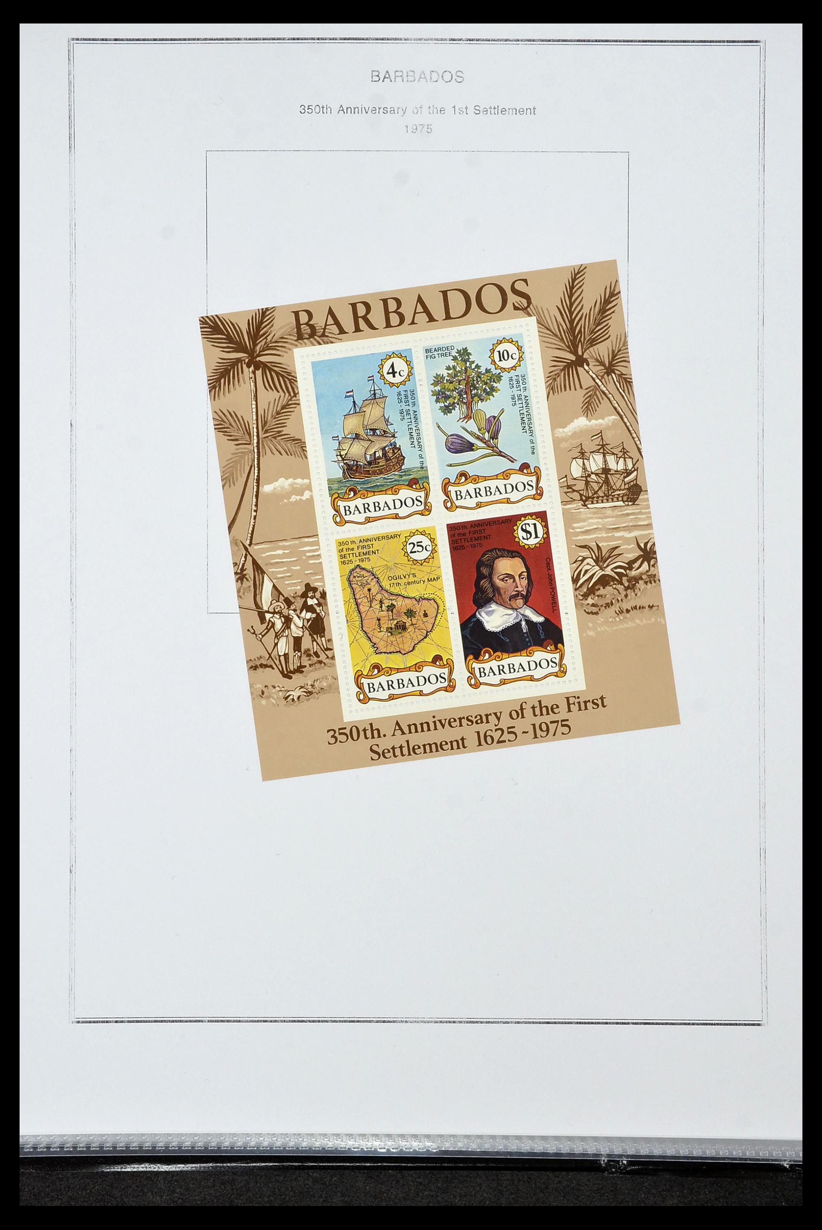 35060 0281 - Postzegelverzameling 35060 Engeland en kolonien 1840-1970.
