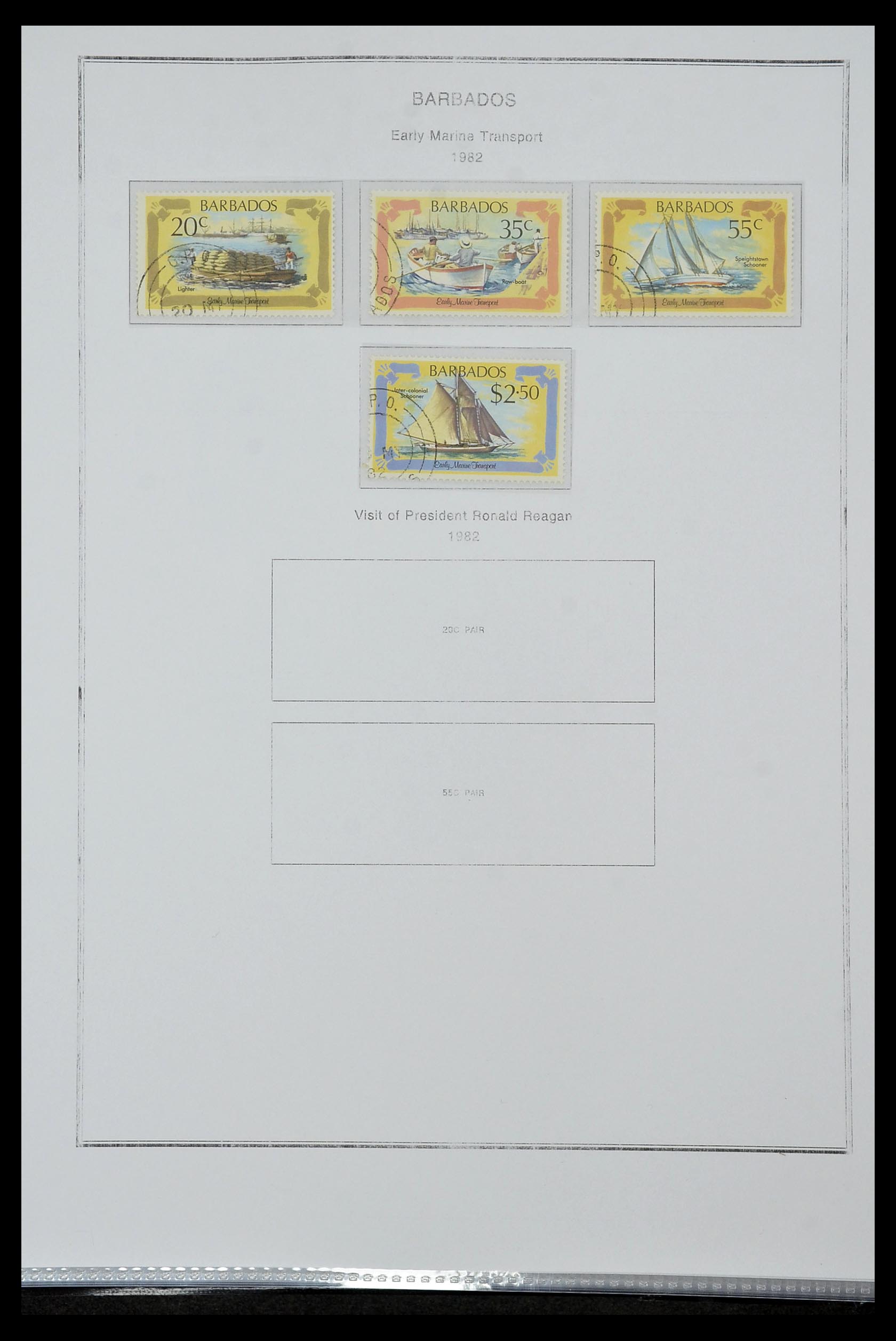 35060 0288 - Postzegelverzameling 35060 Engeland en kolonien 1840-1970.