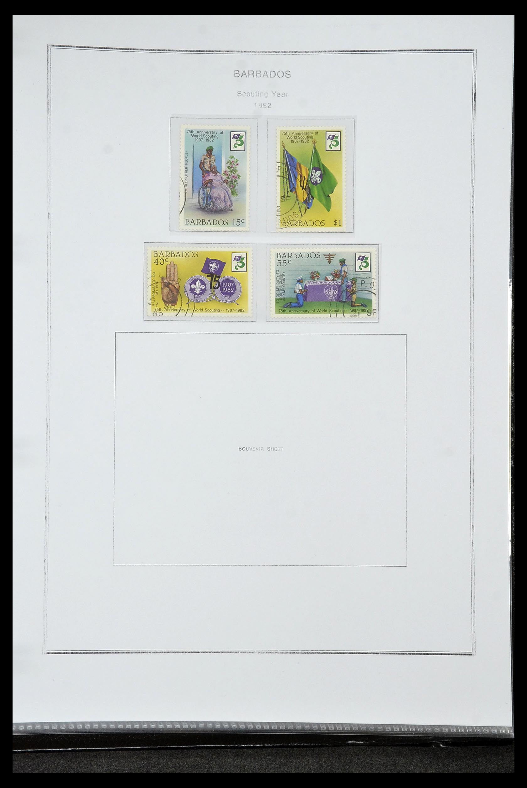 35060 0289 - Postzegelverzameling 35060 Engeland en kolonien 1840-1970.