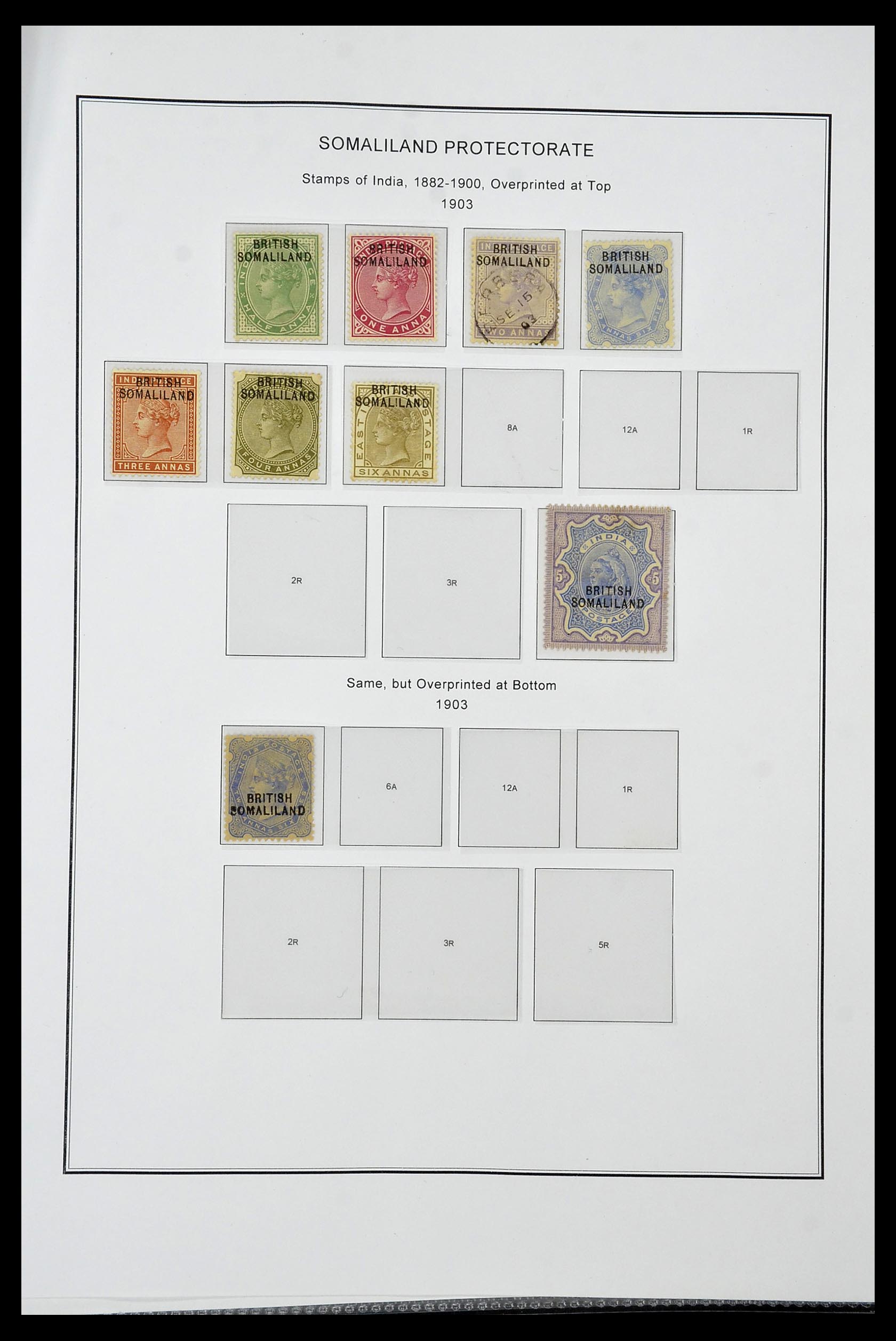 35060 0293 - Postzegelverzameling 35060 Engeland en kolonien 1840-1970.