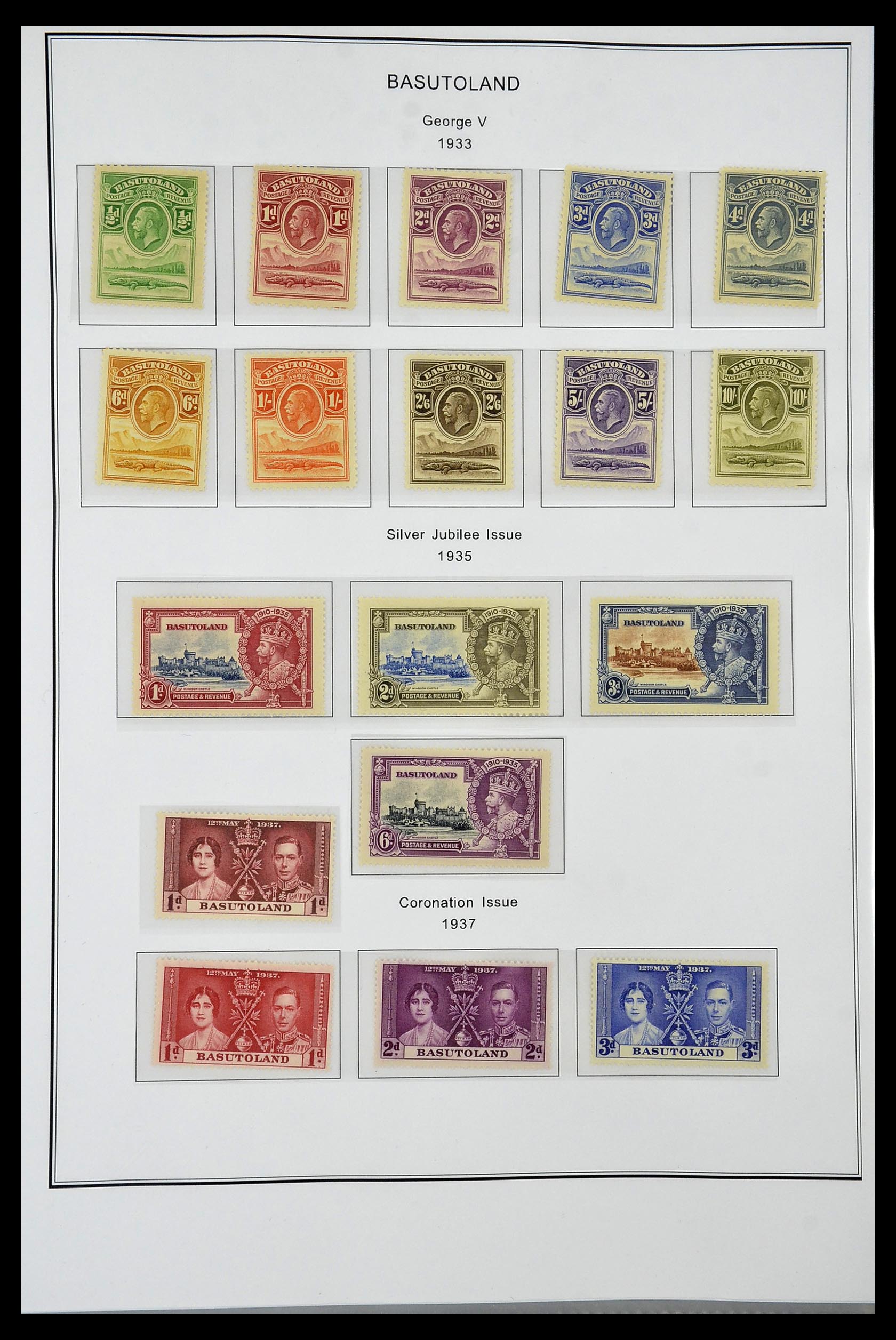 35060 0294 - Postzegelverzameling 35060 Engeland en kolonien 1840-1970.