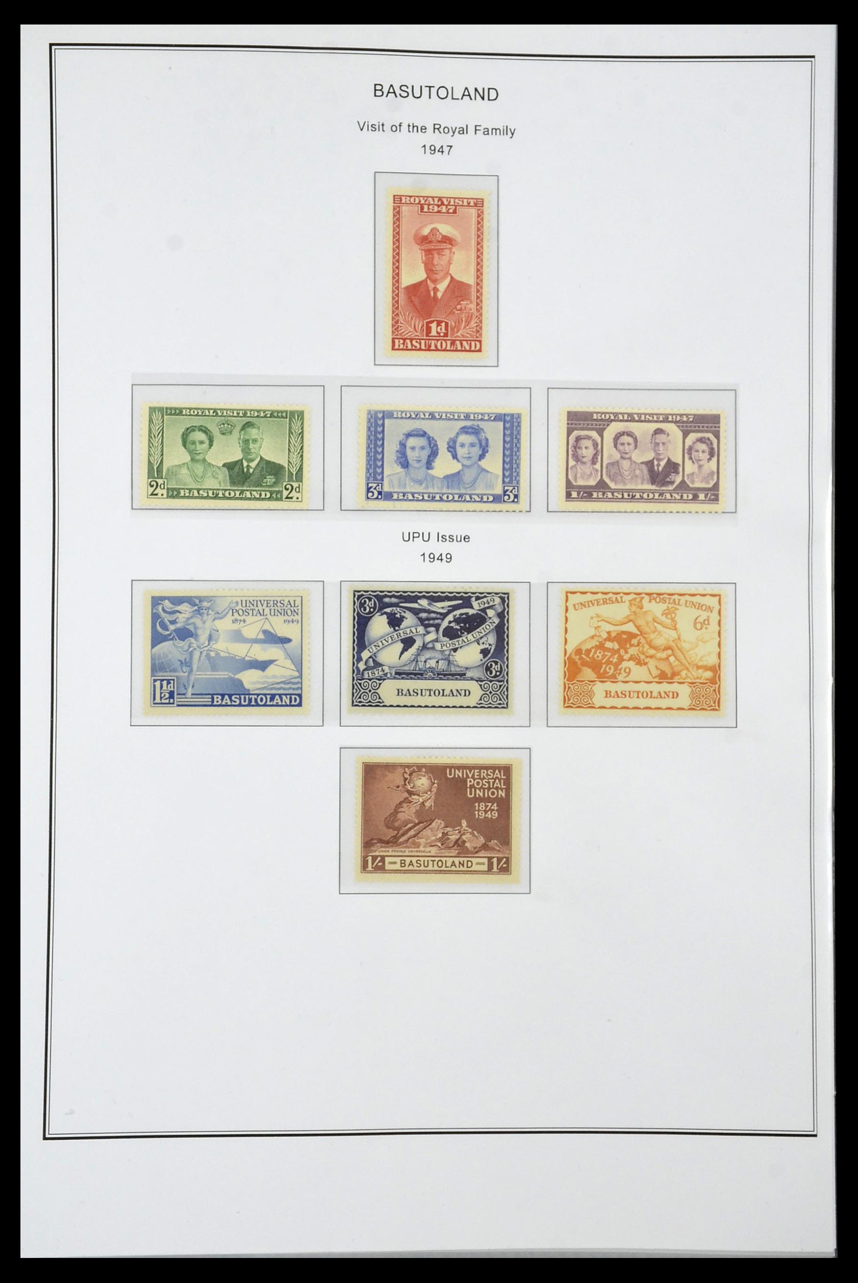 35060 0296 - Postzegelverzameling 35060 Engeland en kolonien 1840-1970.