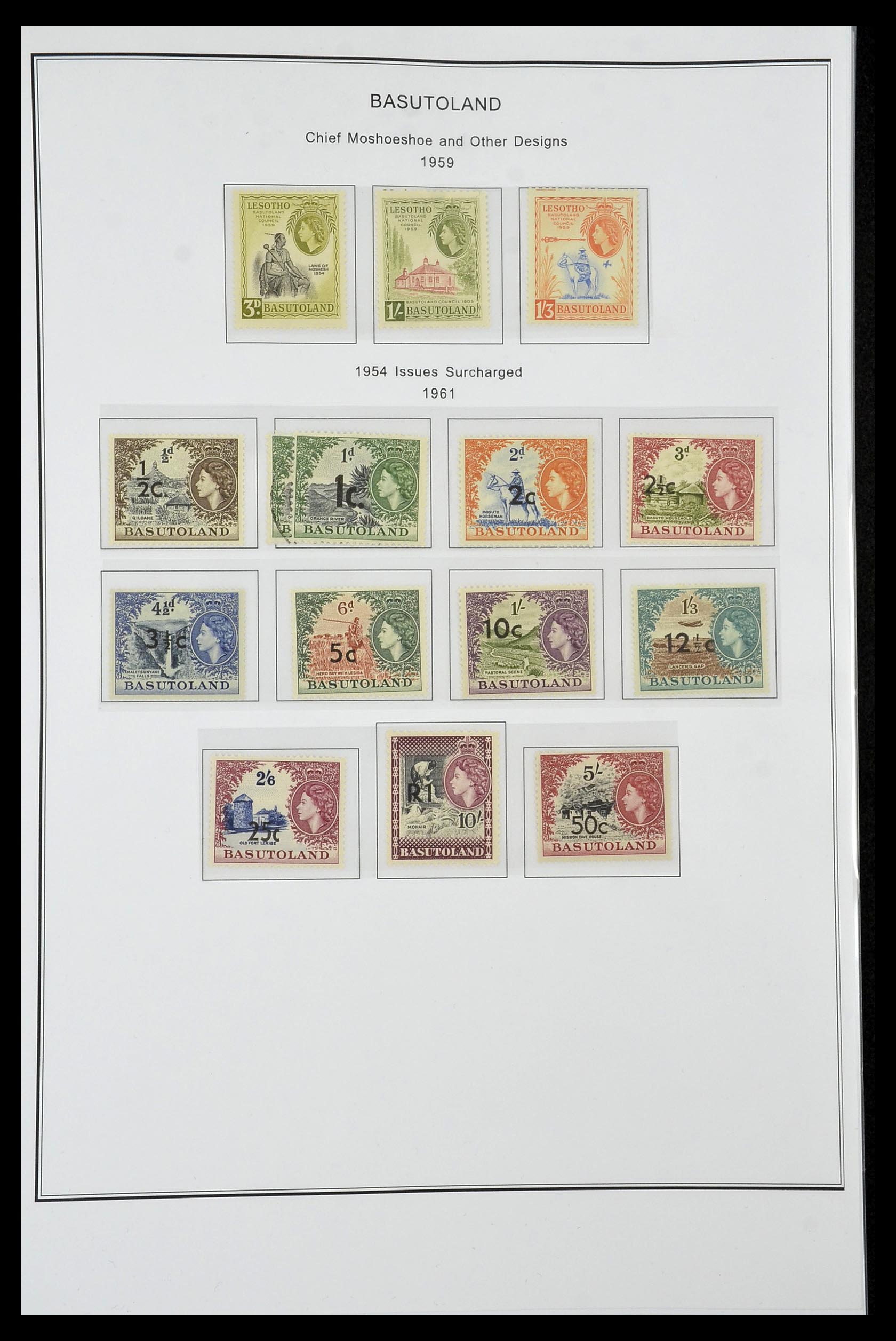 35060 0298 - Postzegelverzameling 35060 Engeland en kolonien 1840-1970.
