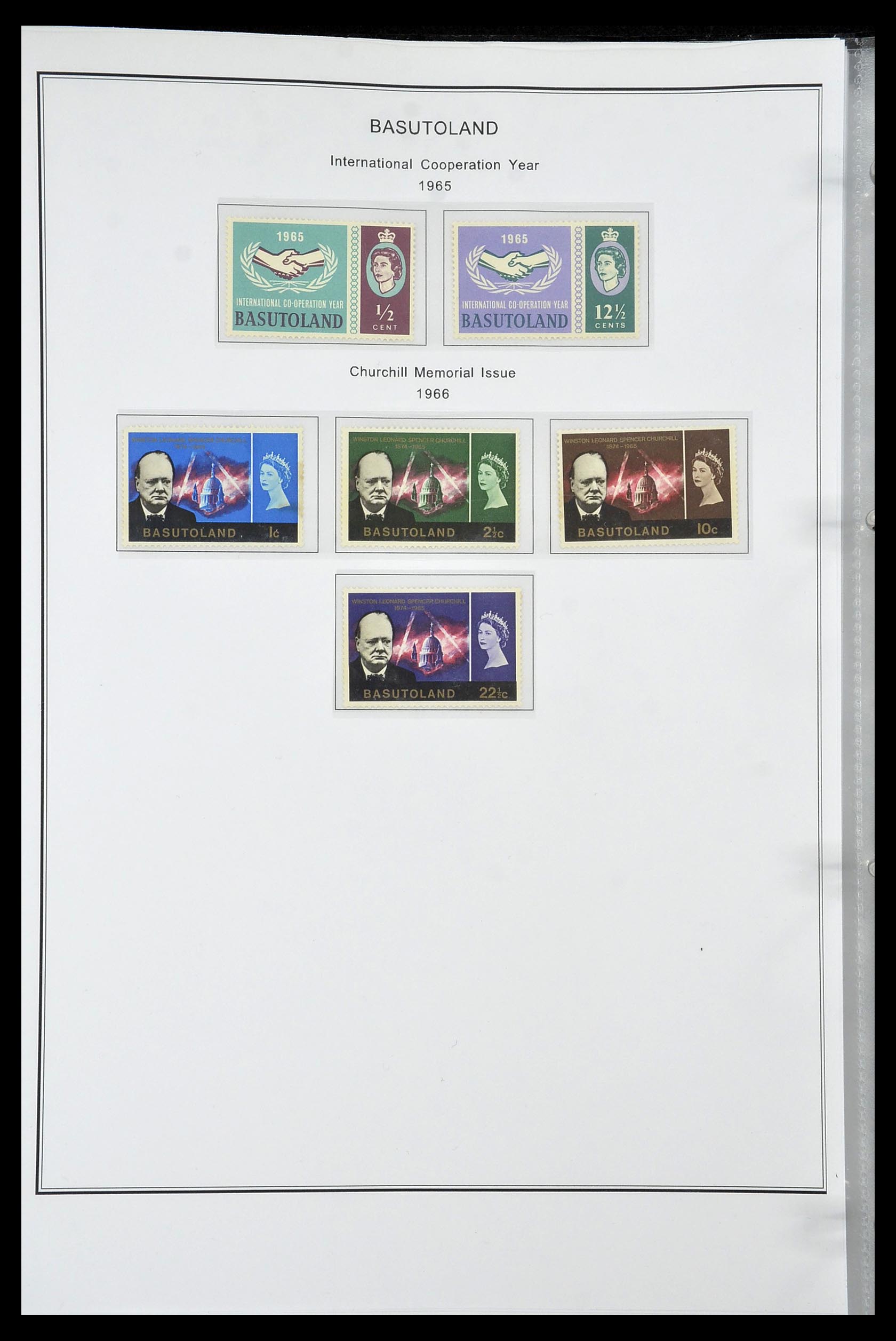 35060 0301 - Postzegelverzameling 35060 Engeland en kolonien 1840-1970.