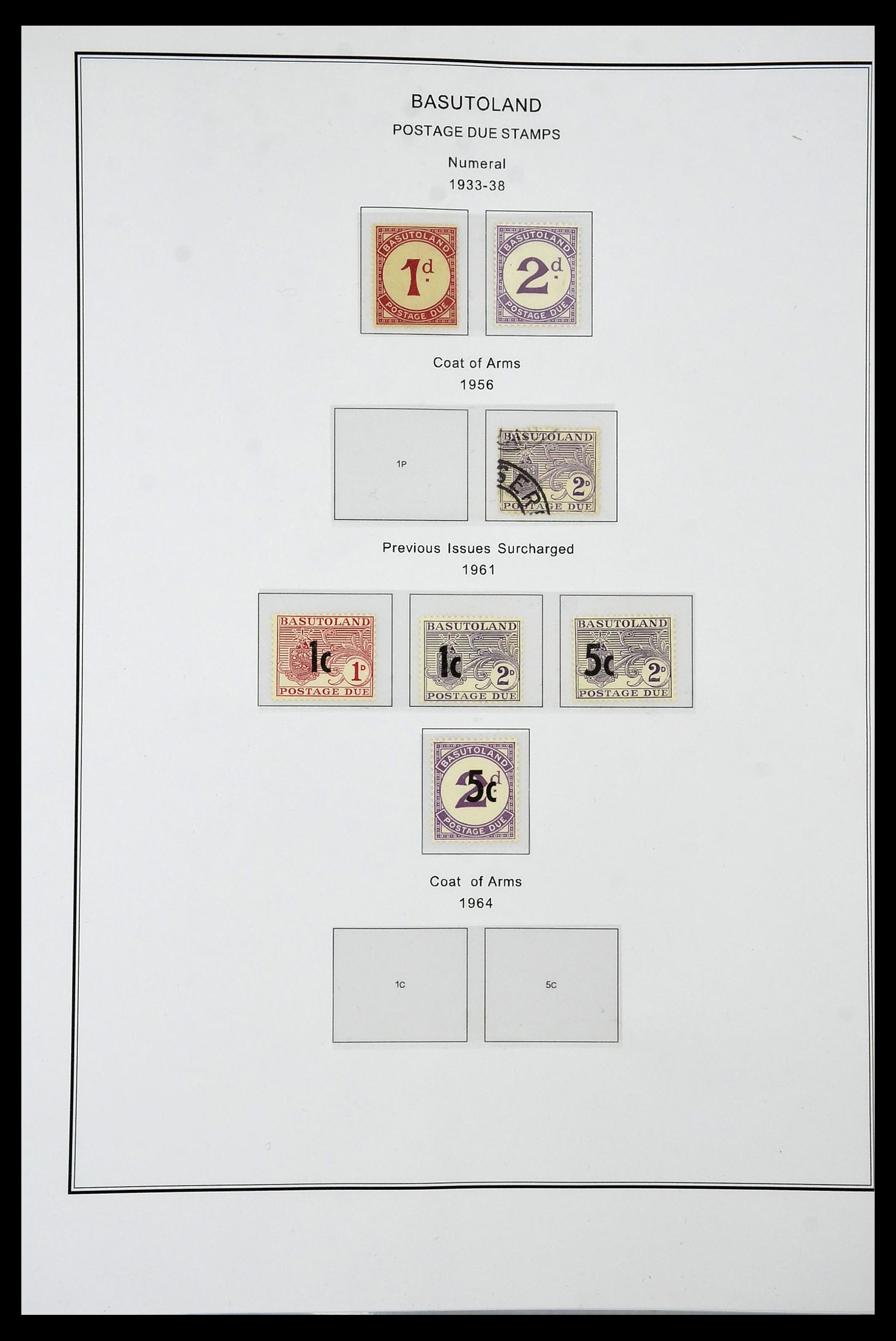 35060 0302 - Postzegelverzameling 35060 Engeland en kolonien 1840-1970.