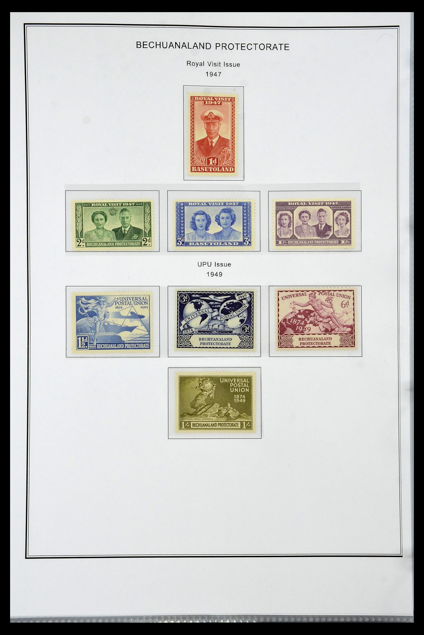 35060 0313 - Postzegelverzameling 35060 Engeland en kolonien 1840-1970.