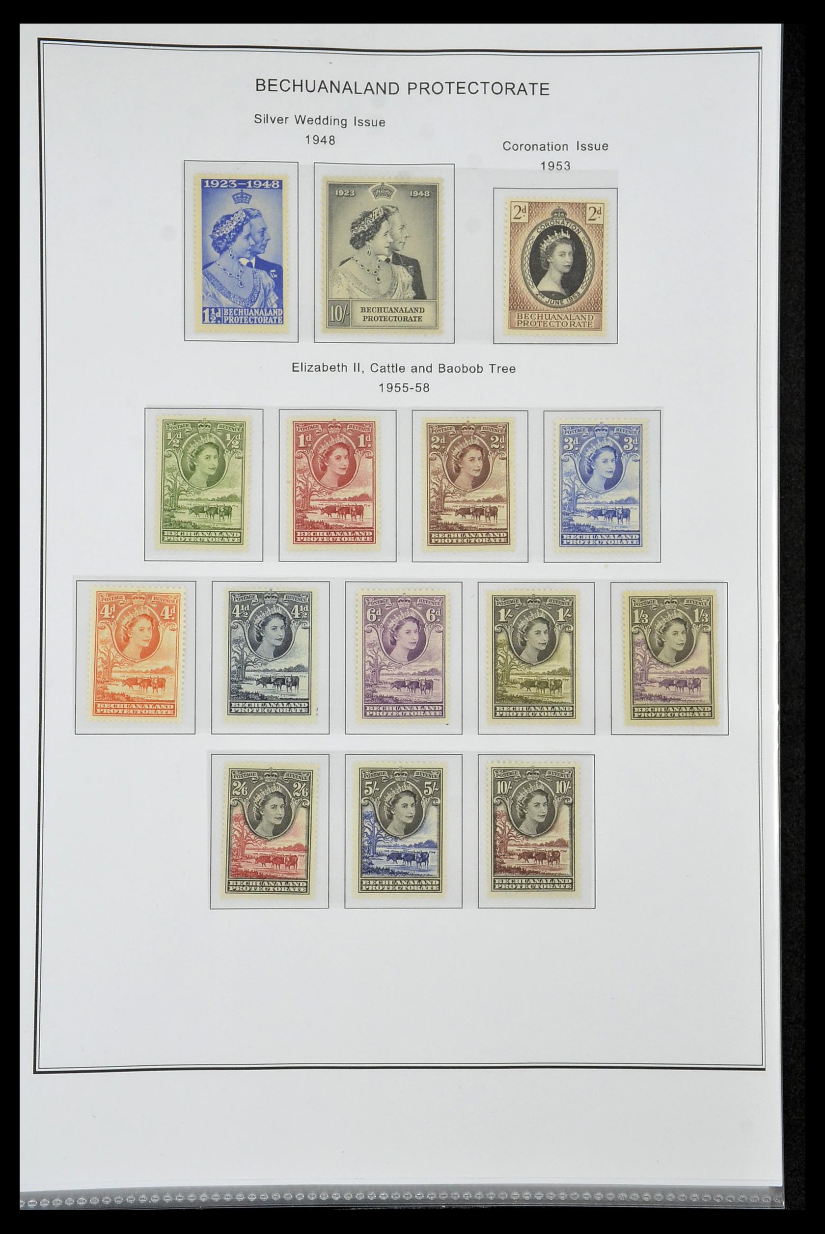 35060 0314 - Postzegelverzameling 35060 Engeland en kolonien 1840-1970.