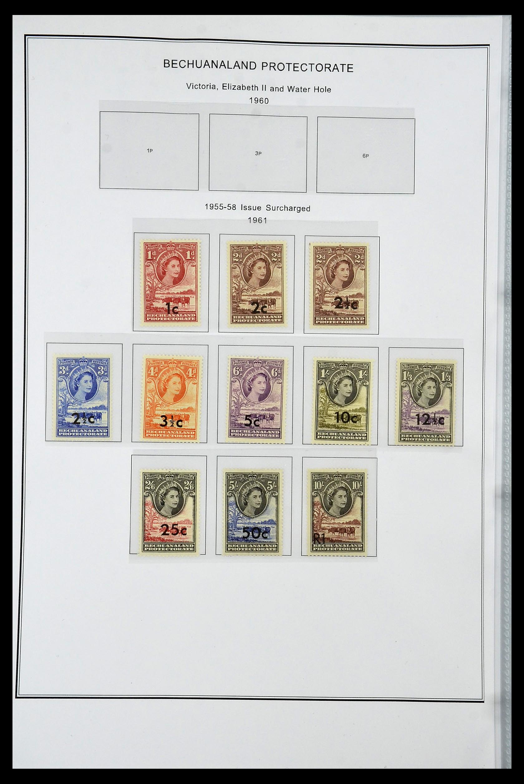 35060 0315 - Postzegelverzameling 35060 Engeland en kolonien 1840-1970.