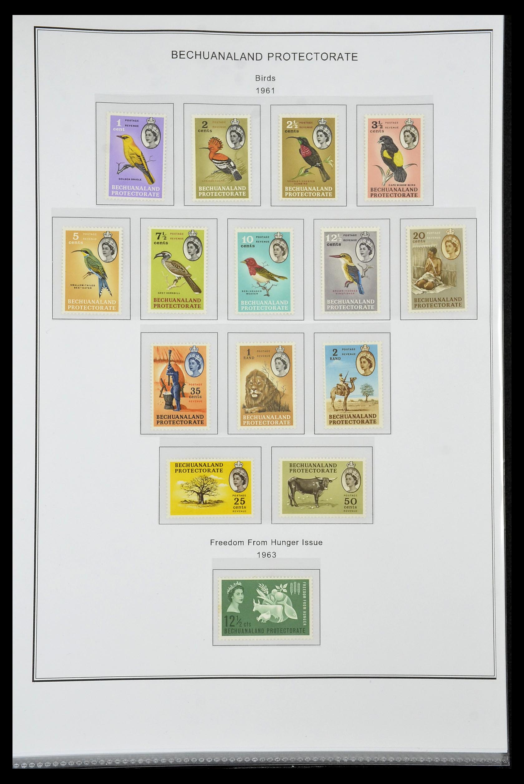 35060 0316 - Postzegelverzameling 35060 Engeland en kolonien 1840-1970.